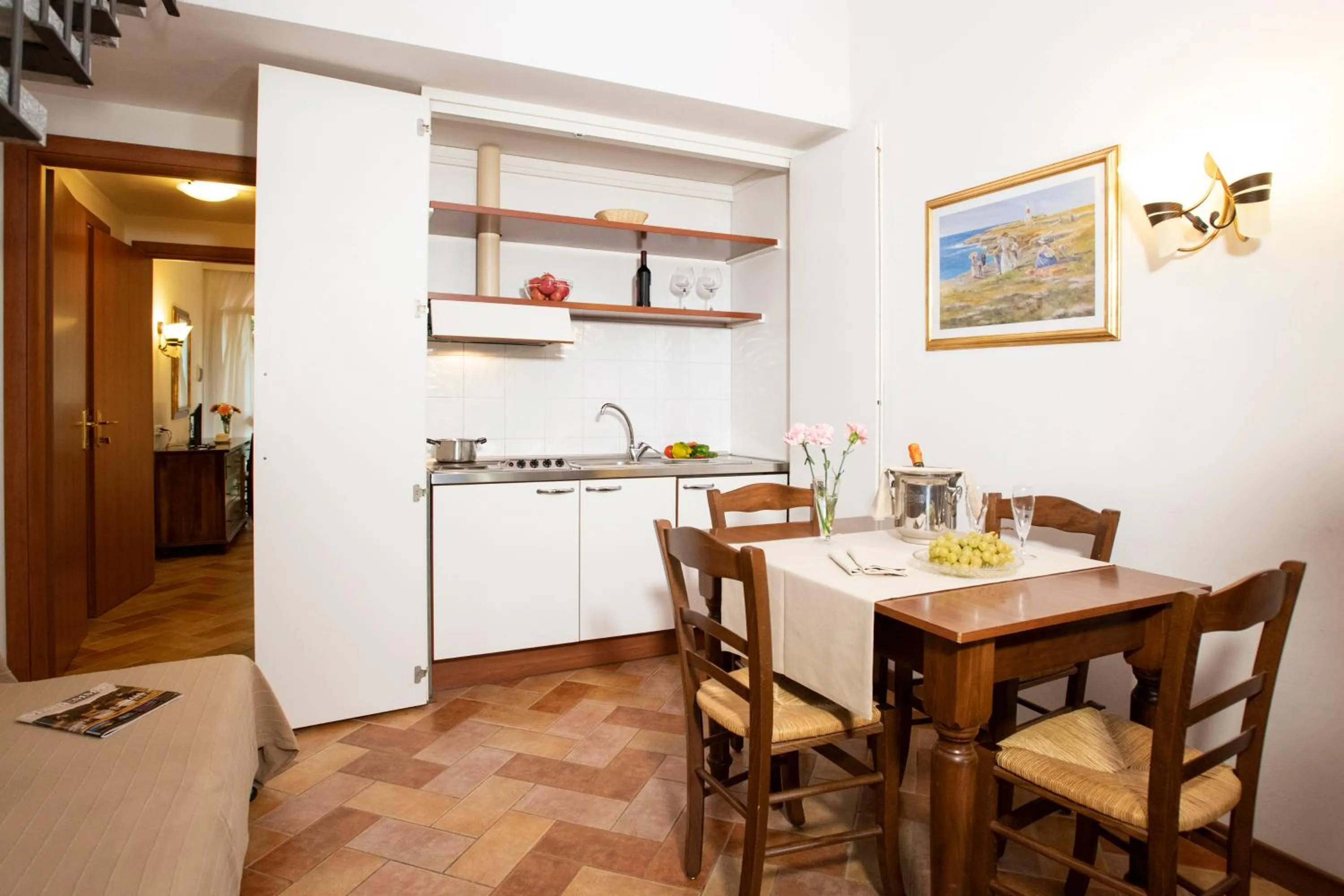 Kitchen or kitchenette in Borgo San Antonio & Borgo San Giuseppe by La Principina