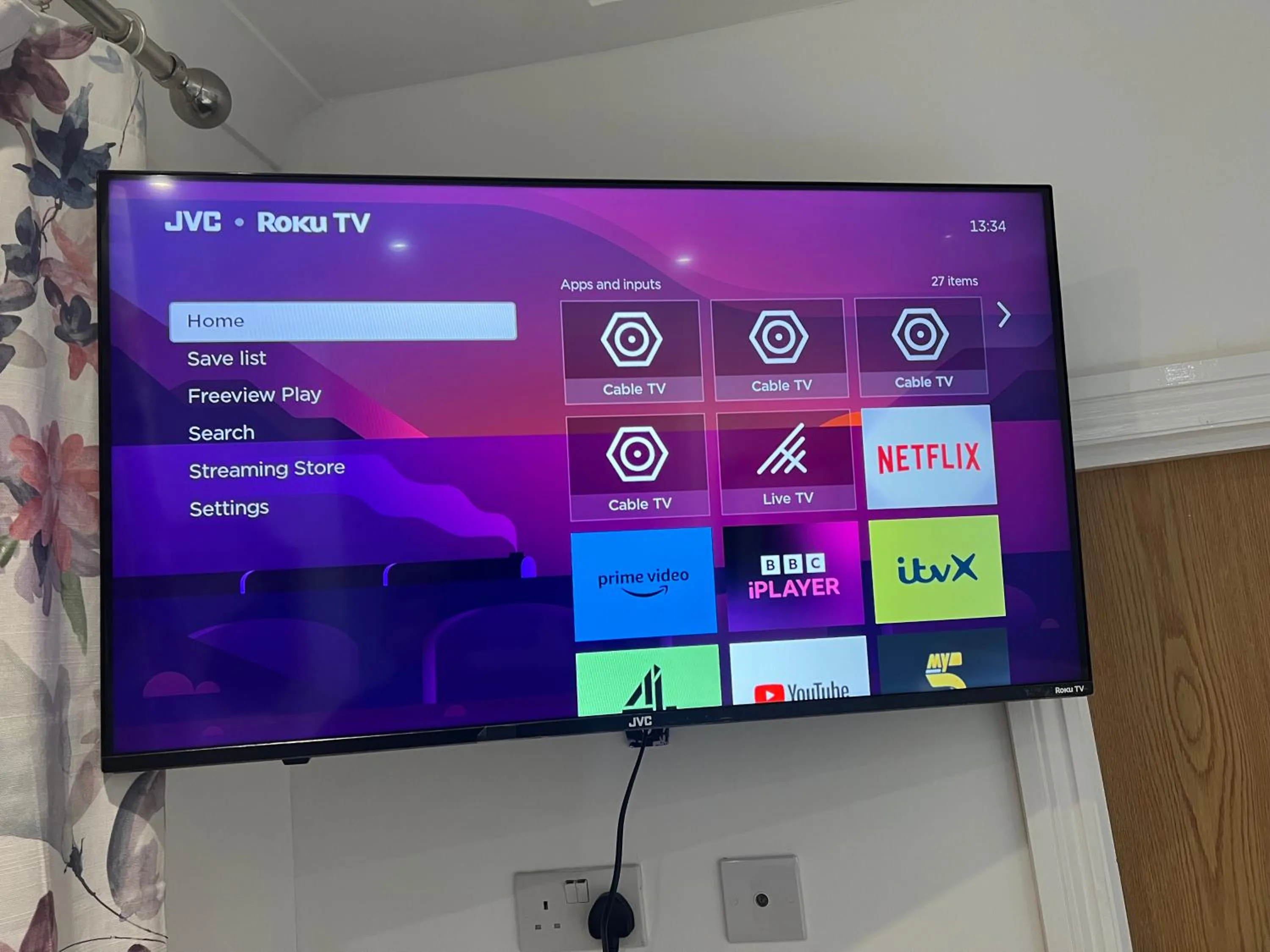 TV and multimedia in The Park Hotel