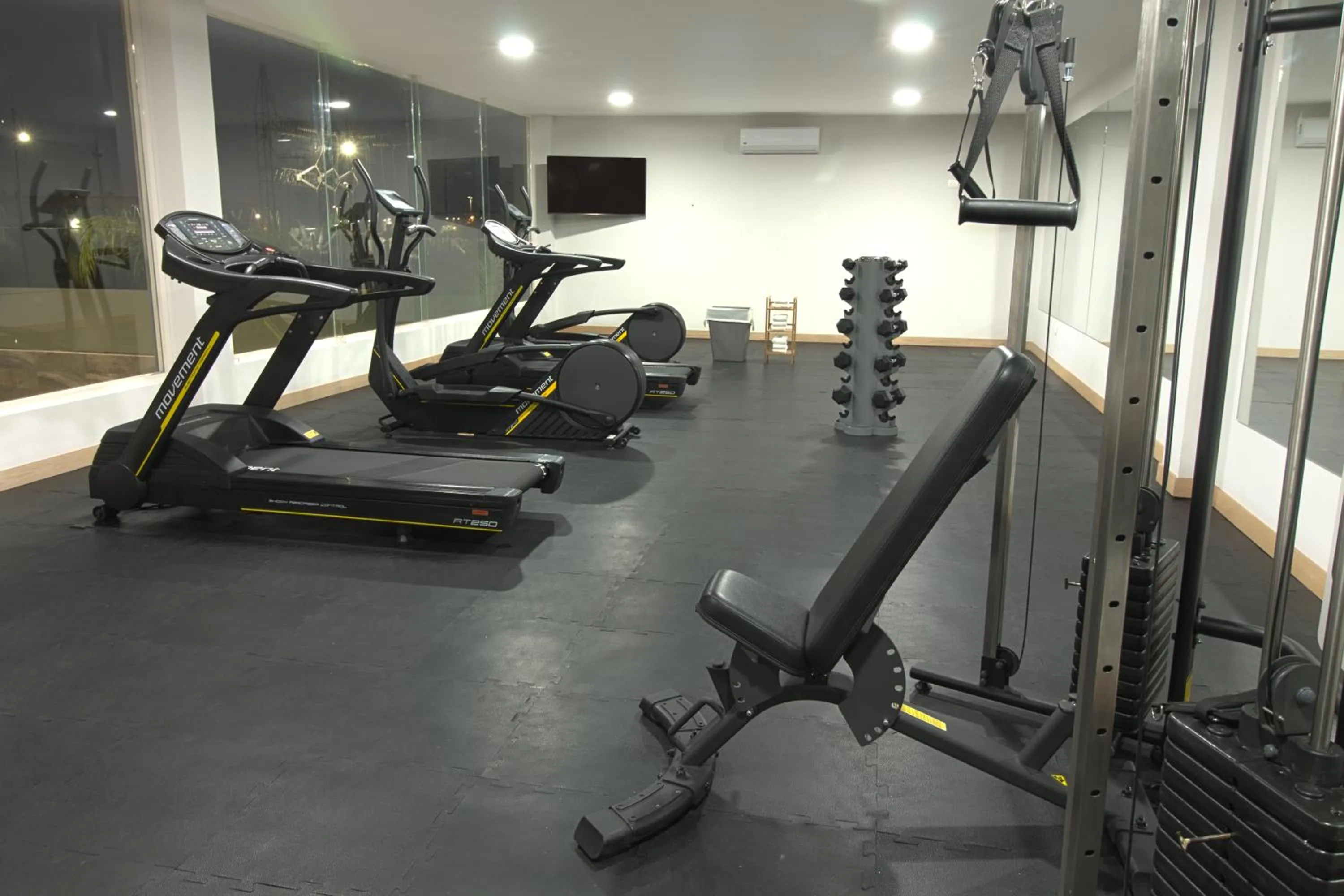 Fitness centre/facilities in CHN Hotel Monterrey Aeropuerto, Trademark by Wyndham