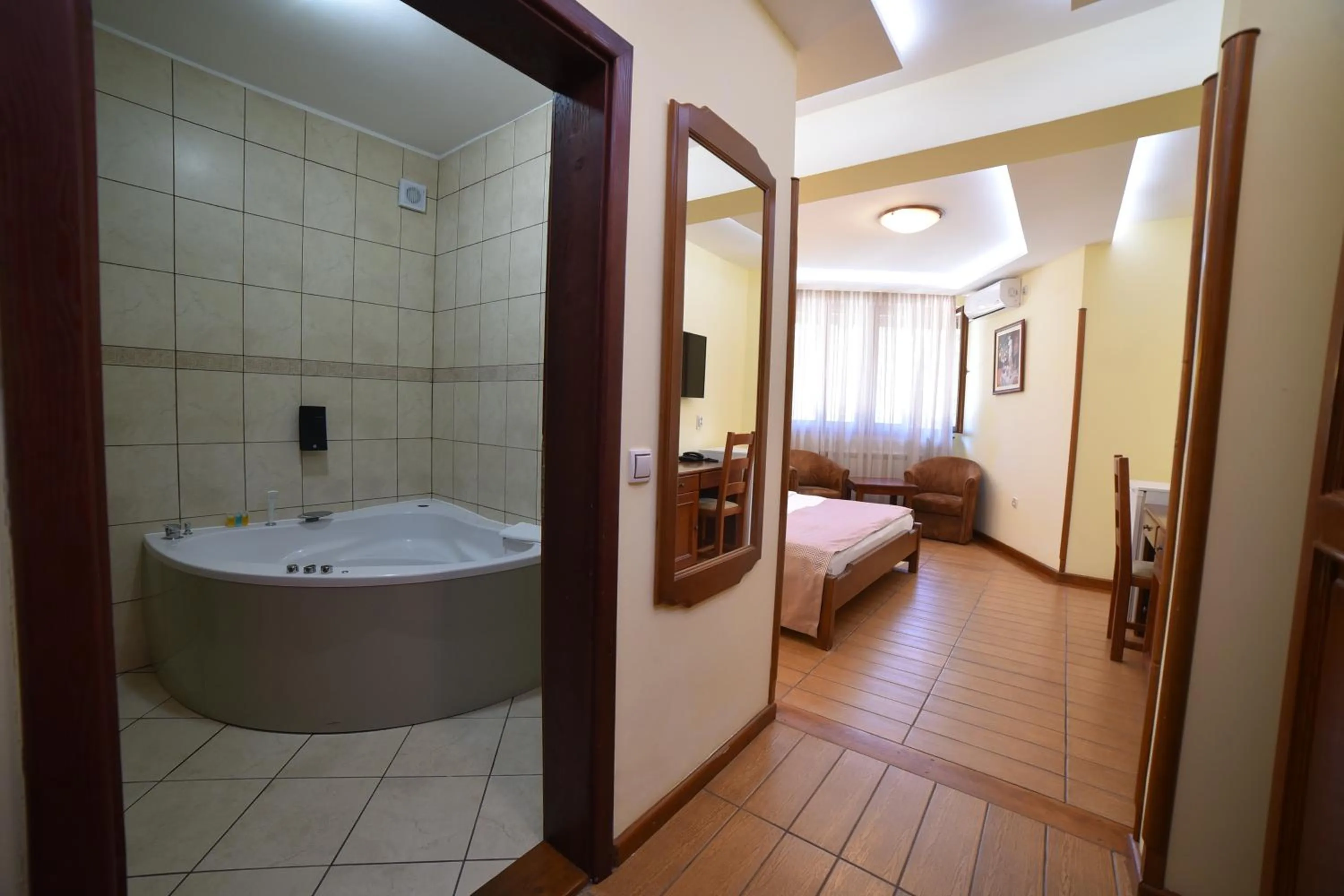 Bed in Hotel Zlatiborska Noc