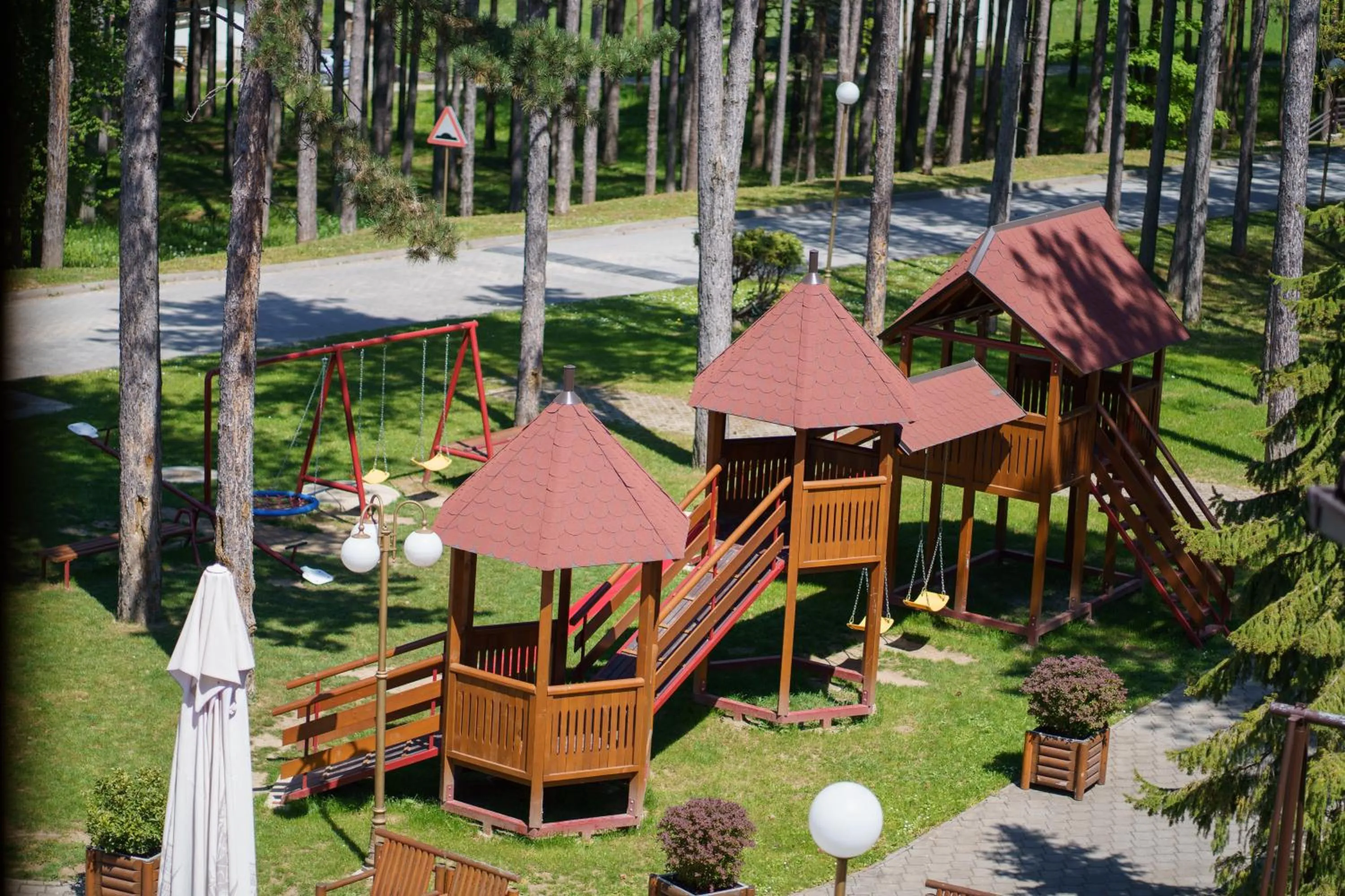 Garden view in Hotel Zlatiborska Noc