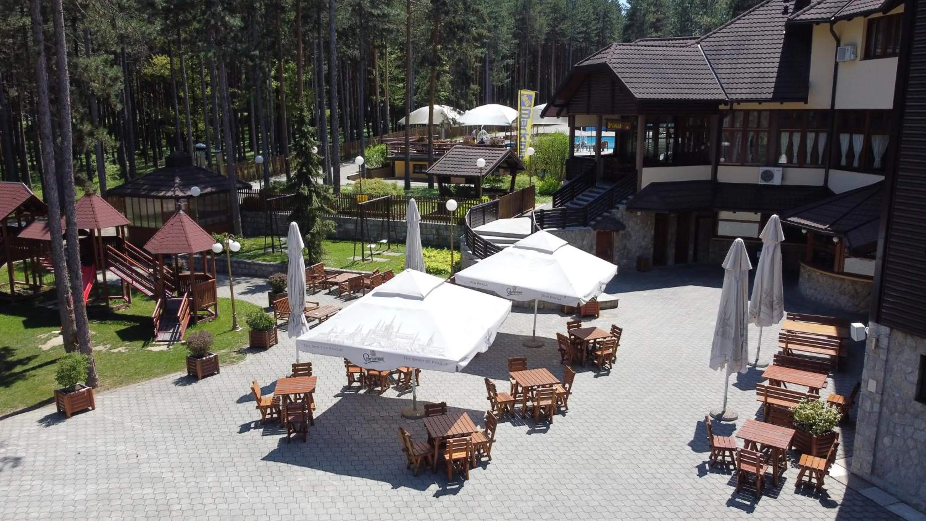 Property building in Hotel Zlatiborska Noc