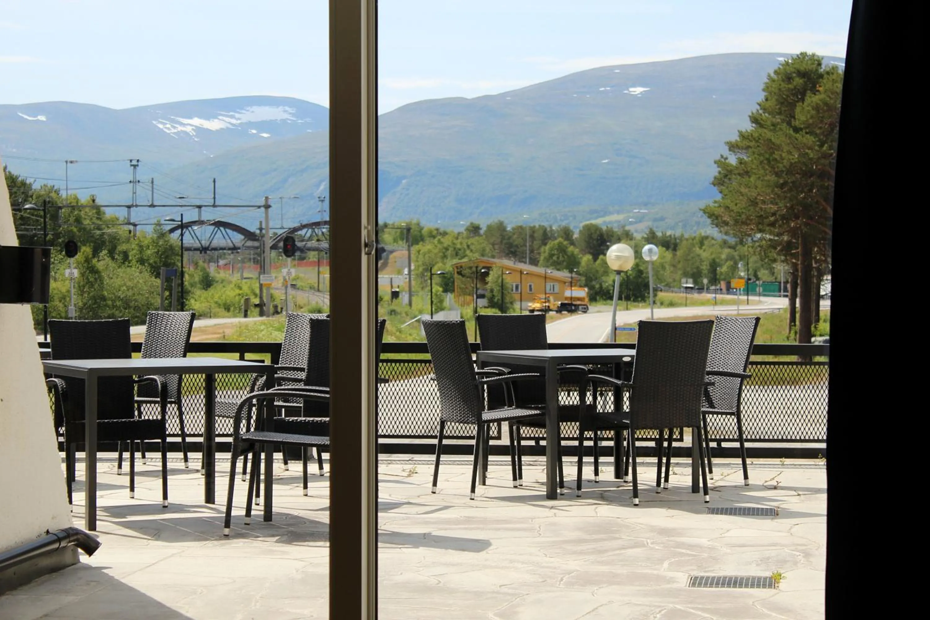 Balcony/Terrace in Oppdal Turisthotell