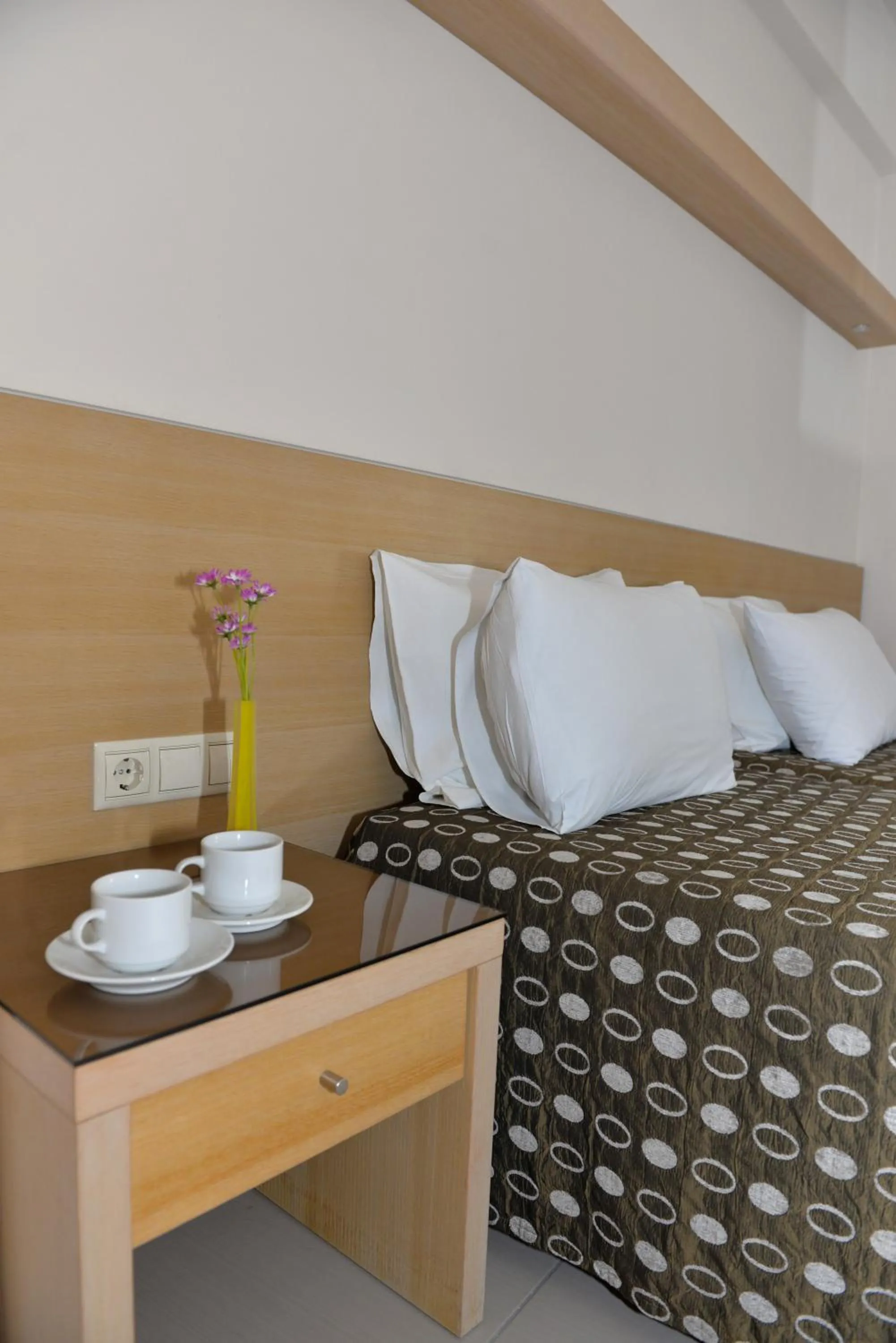 Bed in Kyridis Hotel