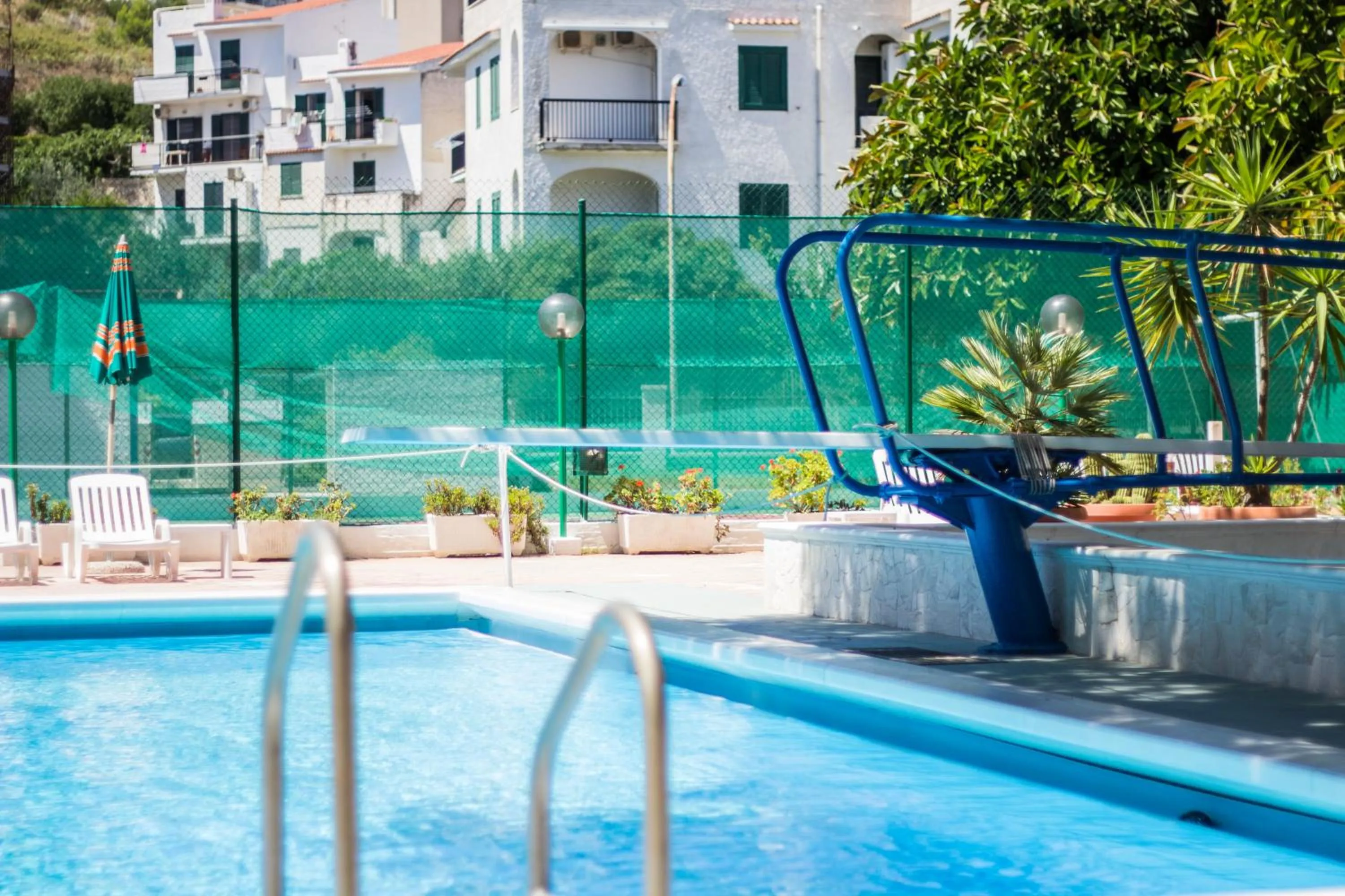 Swimming pool in Hotel Mediterraneo
