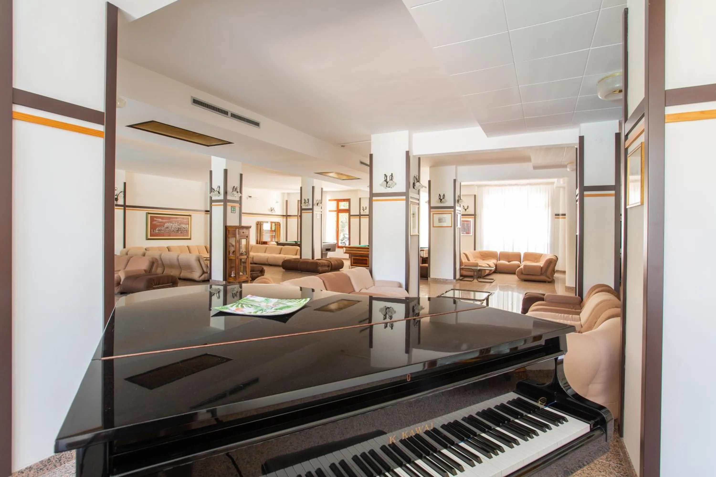 Lobby or reception in Hotel Mediterraneo