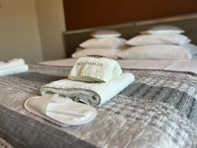 Bed in Magnolia Hotel&Restauracja