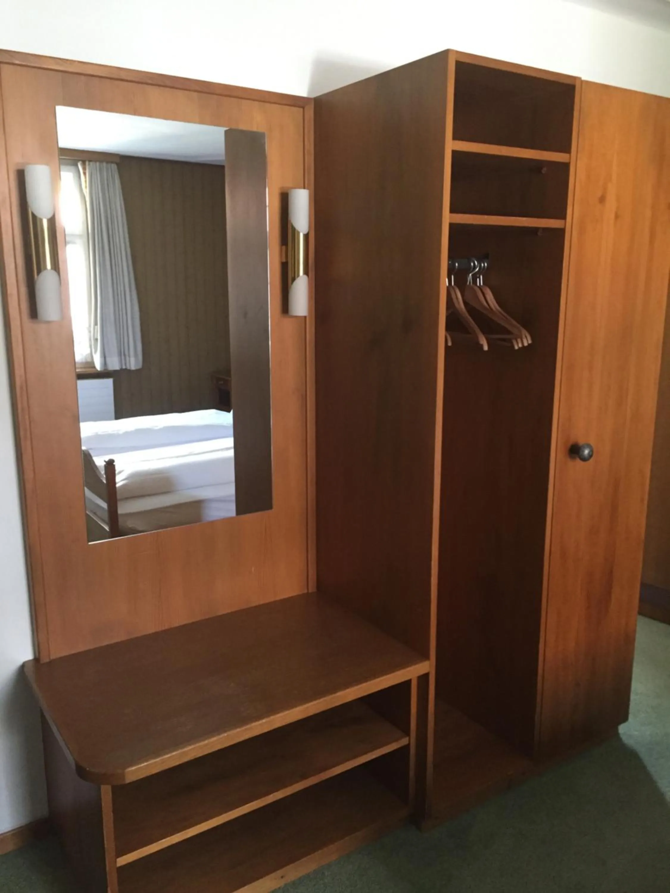 Photo of the whole room, Bed in Gasthaus zum Goldenen Kreuz