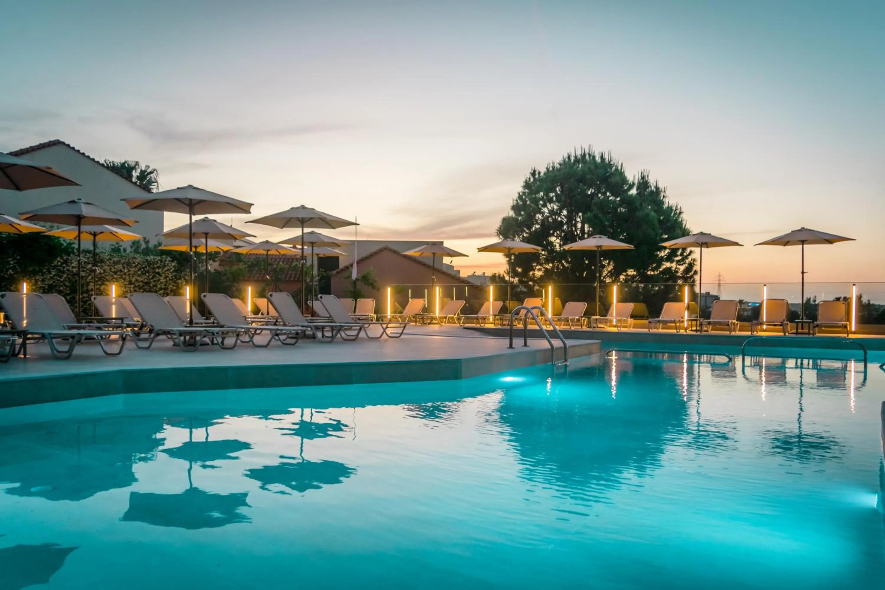 Swimming pool in Dream Village