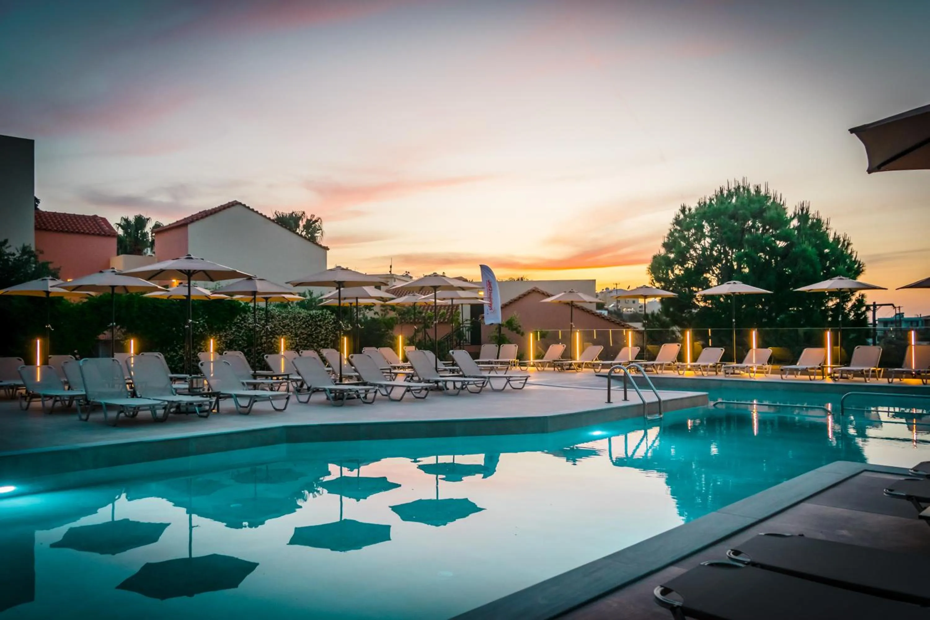 Swimming pool in Dream Village