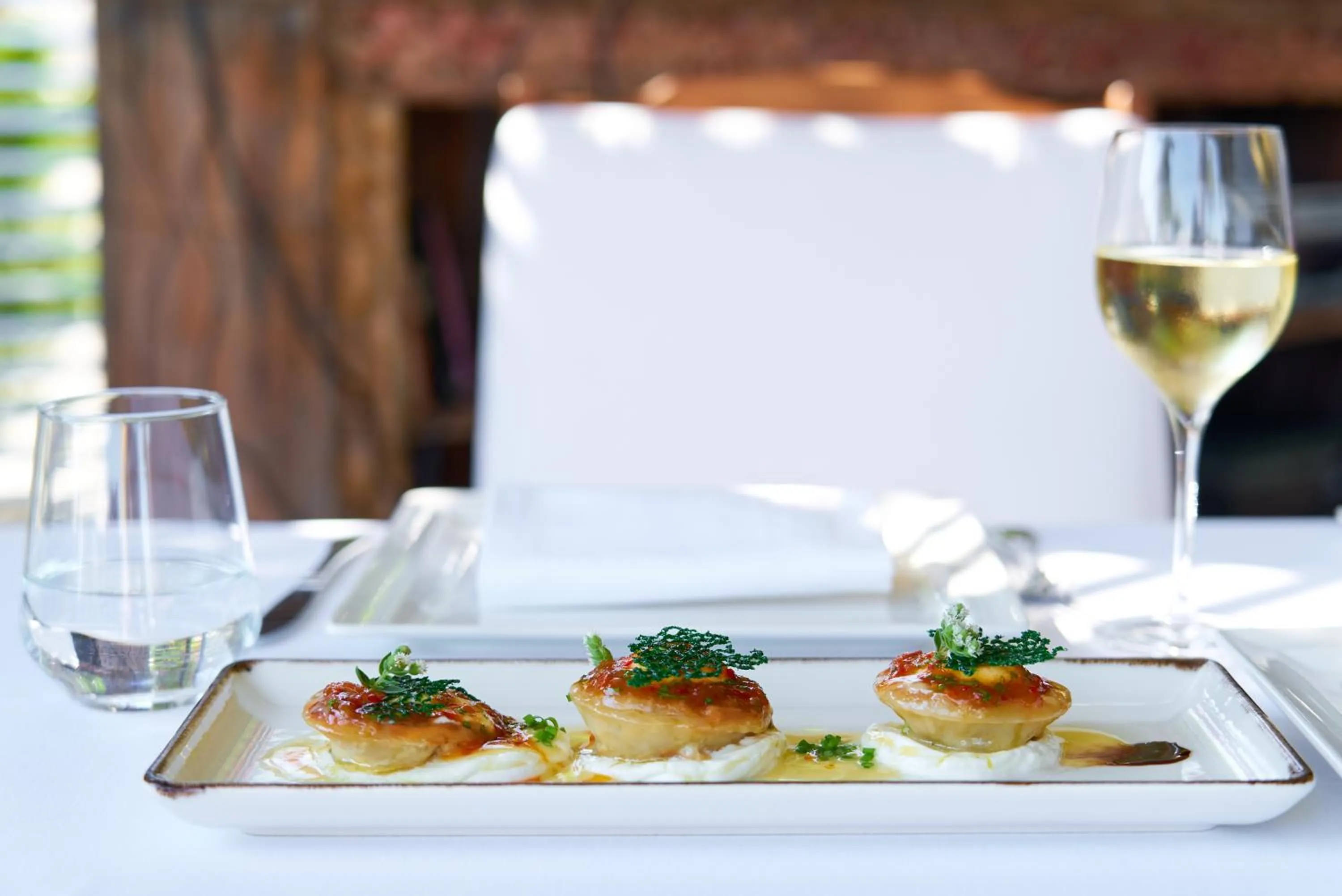 Restaurant/places to eat in Ortunc Hotel - Cunda Island (Adult Only)