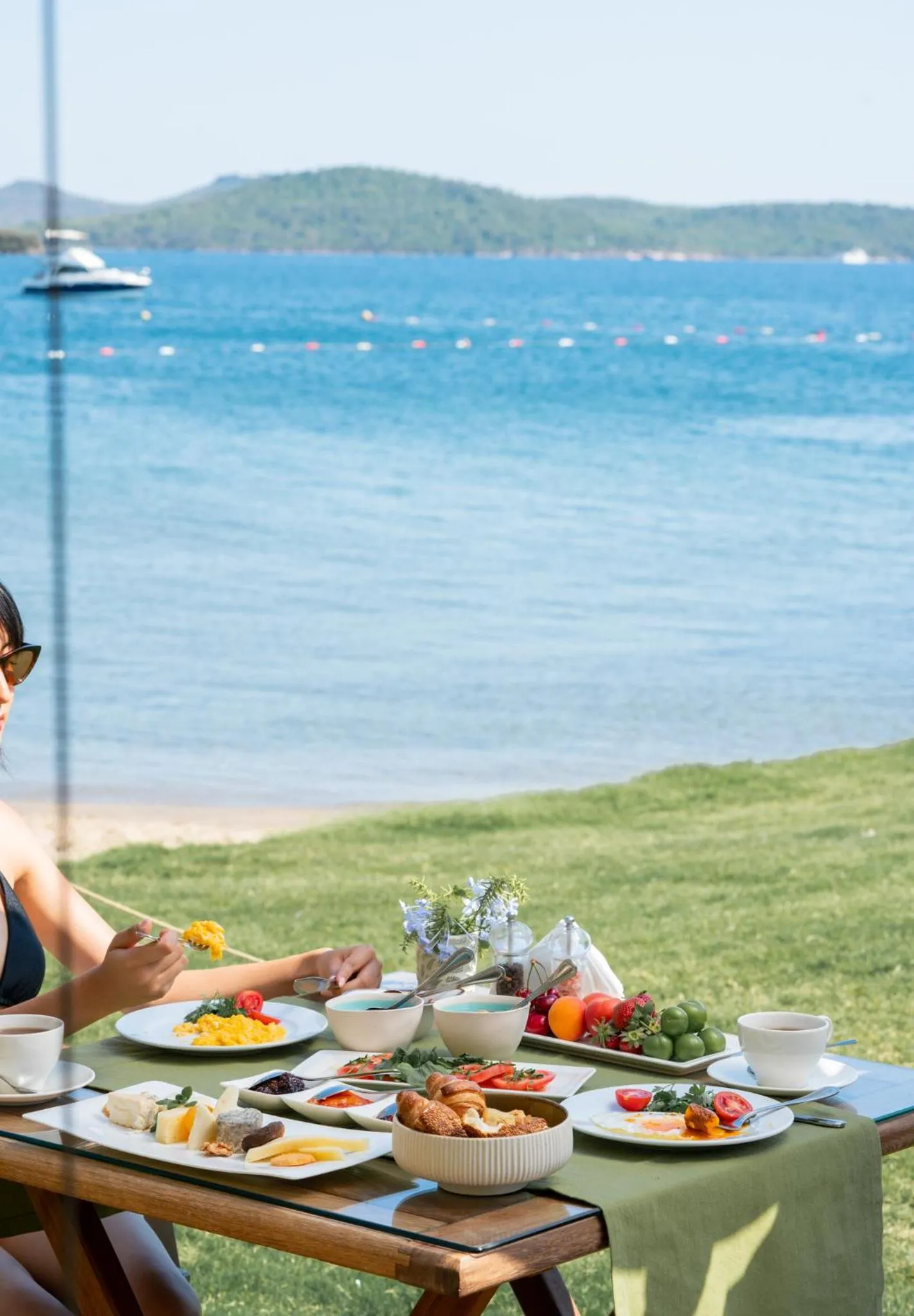 Restaurant/places to eat in Ortunc Hotel - Cunda Island (Adult Only)