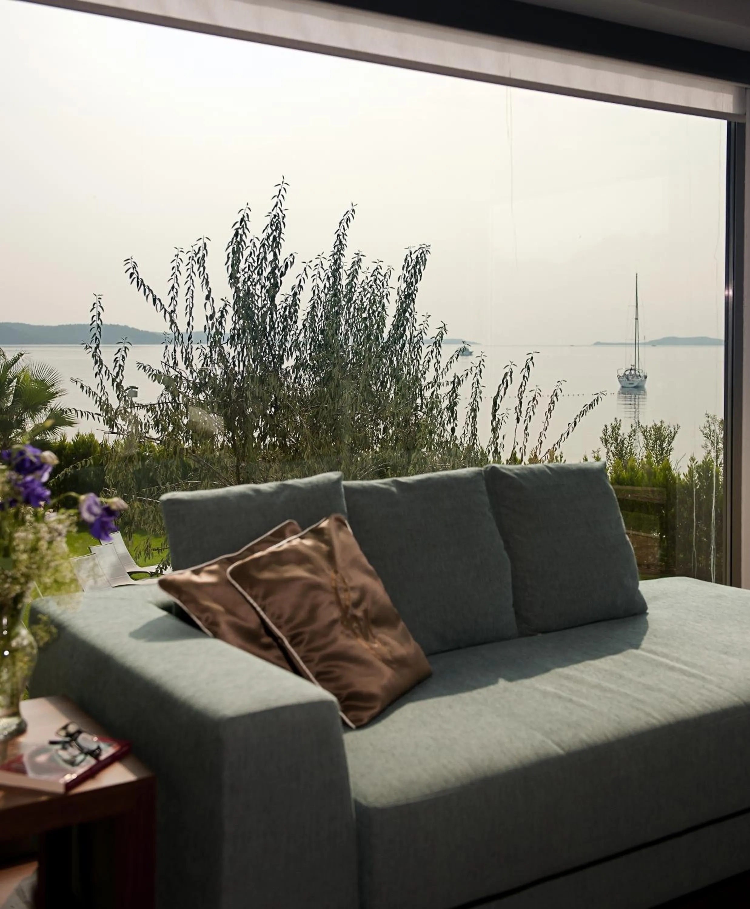 Lobby or reception in Ortunc Hotel - Cunda Island (Adult Only)