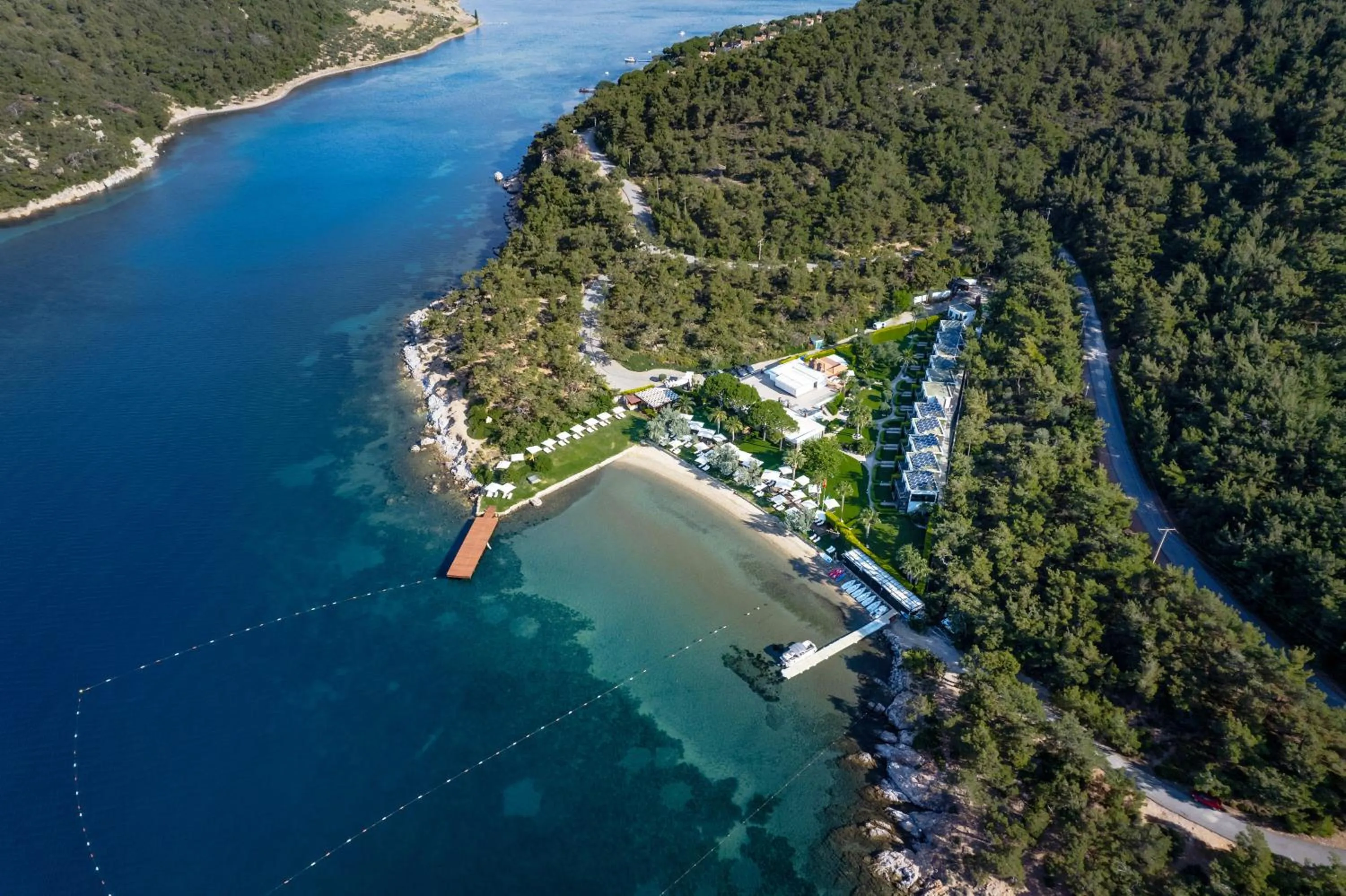 Bird's eye view in Ortunc Hotel - Cunda Island (Adult Only)