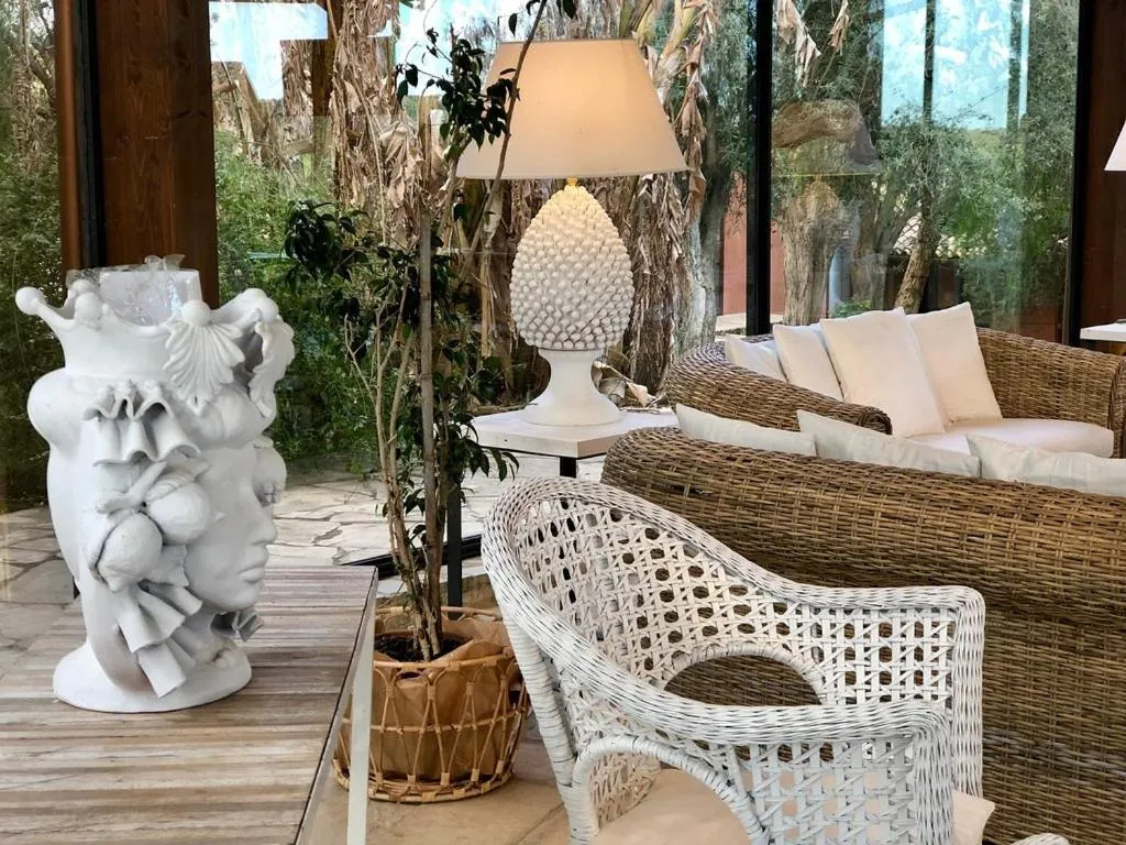 Seating area in Colle San Mauro