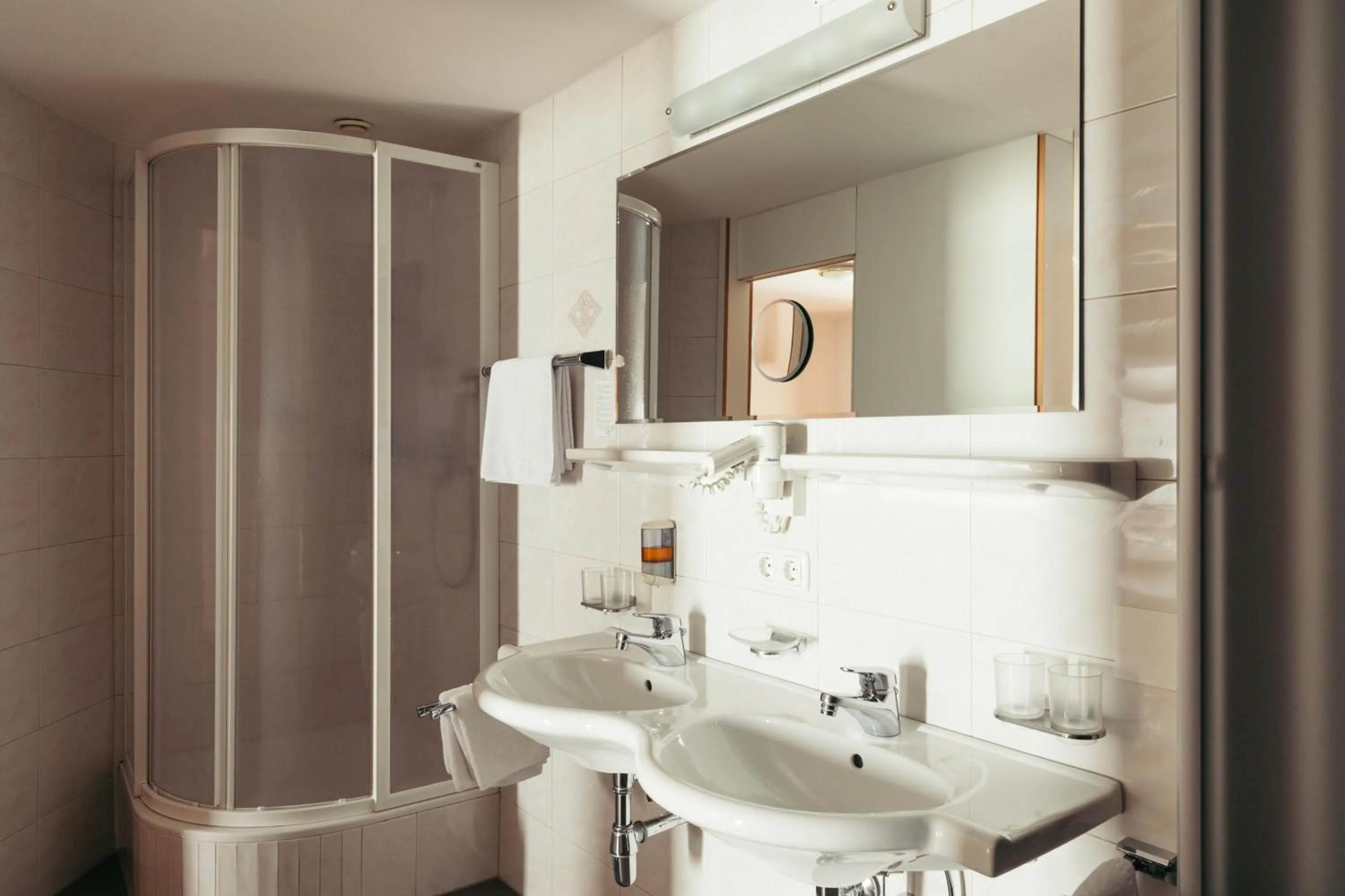 Bathroom in Hotel Nassereinerhof