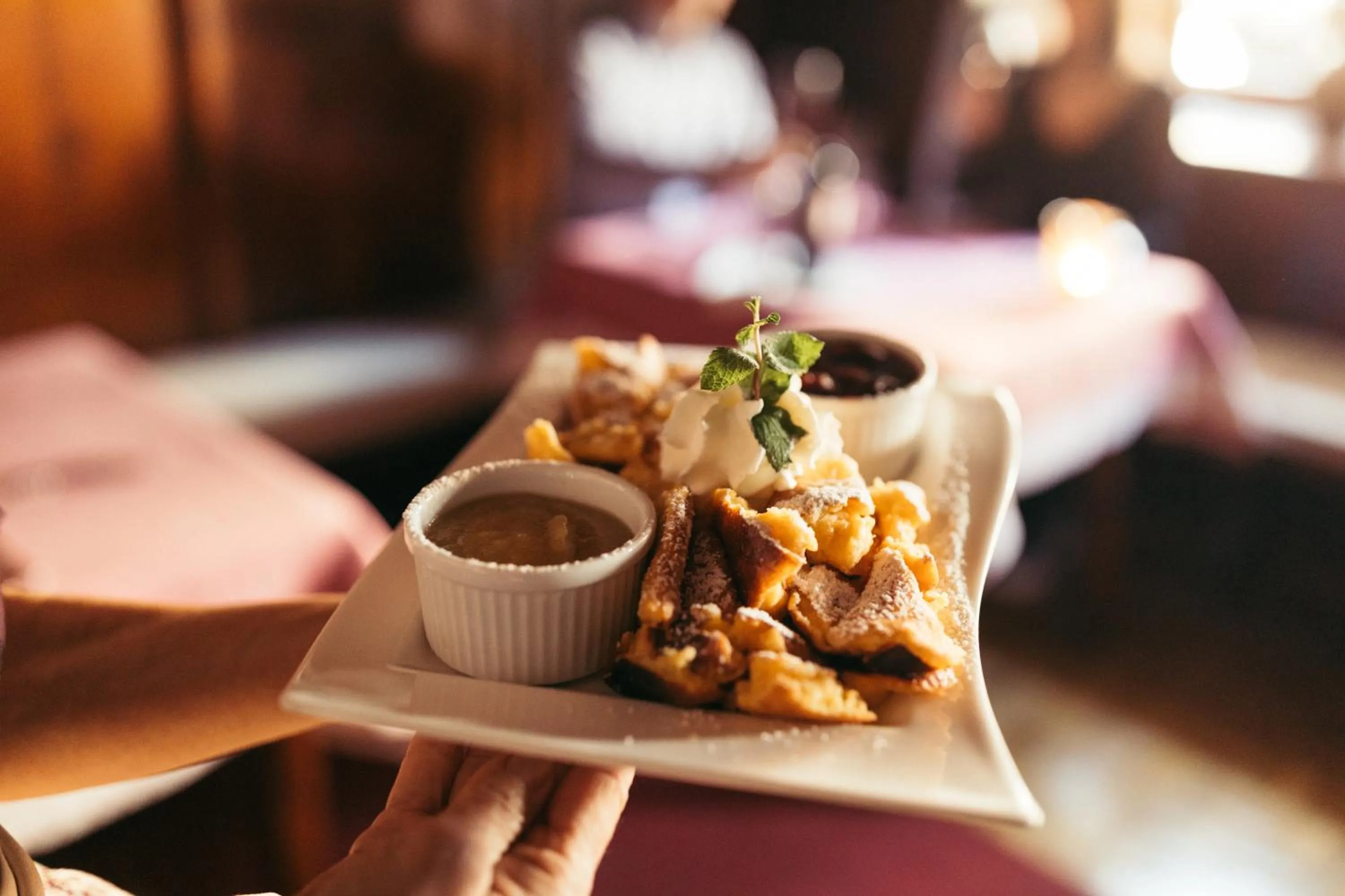 Food and drinks in Hotel Nassereinerhof