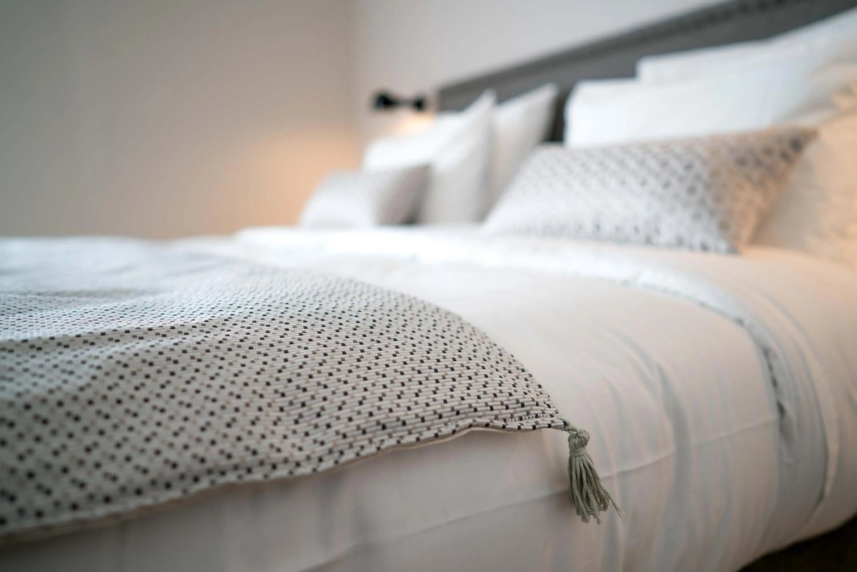 Decorative detail, Bed in Domaine de Saint Clair