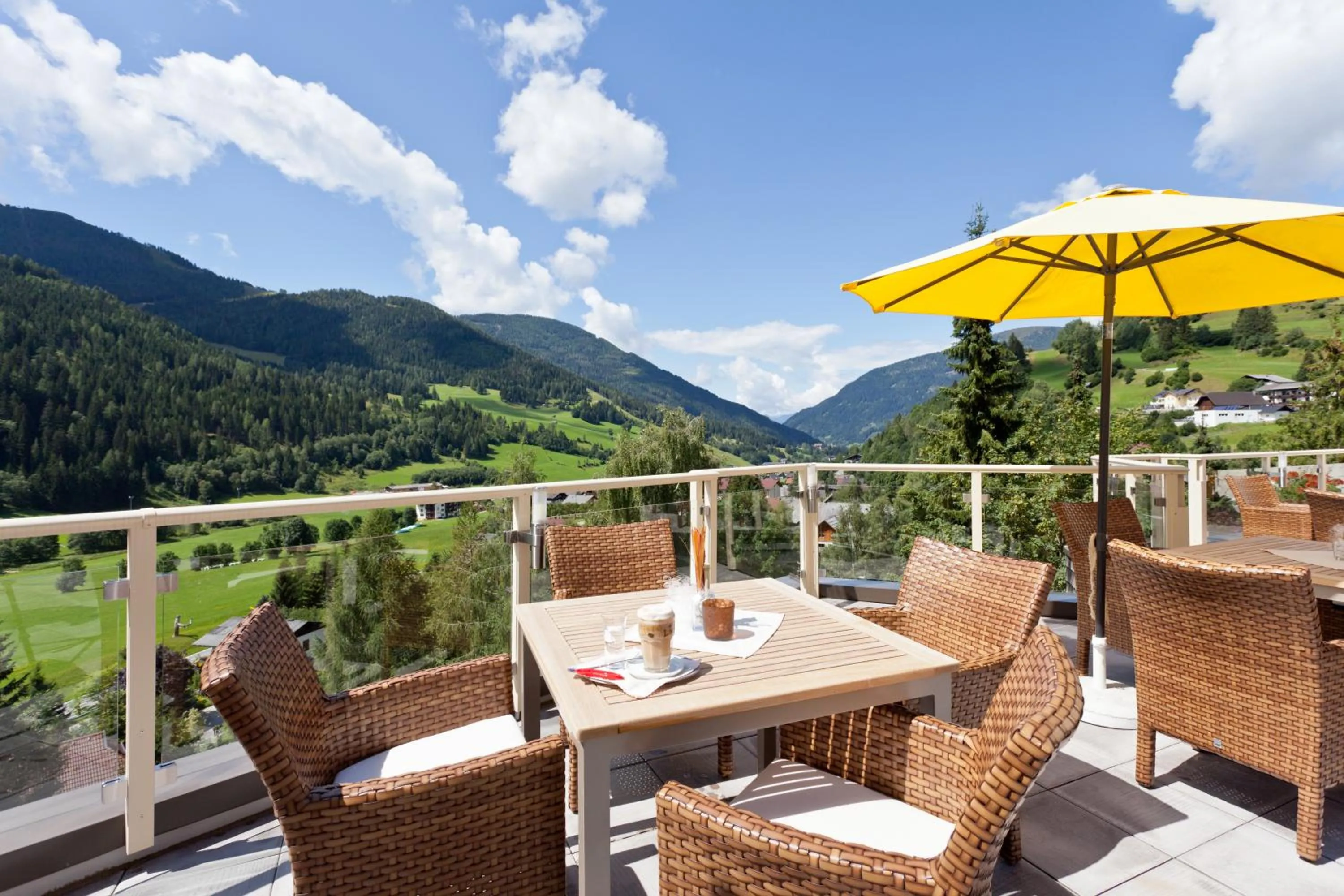 Balcony/Terrace in Wohlfühl & Genusshotel Felsenhof