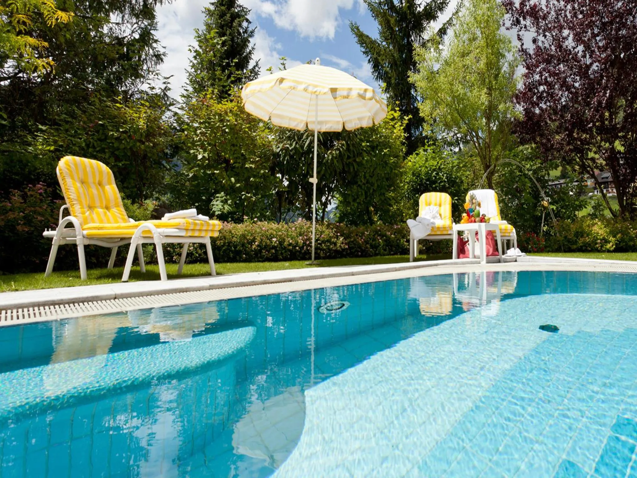 Swimming pool in Wohlfühl & Genusshotel Felsenhof
