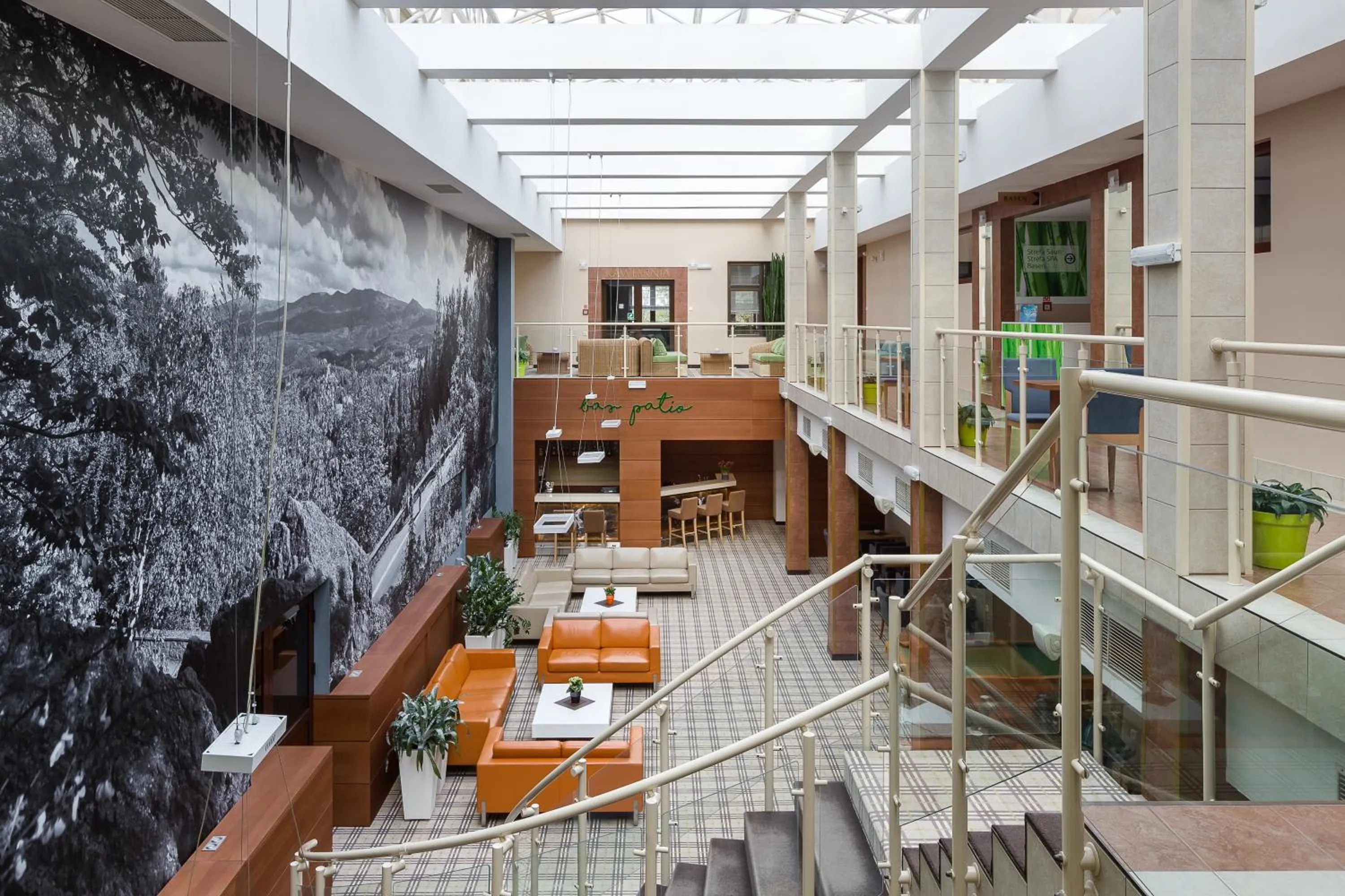 Patio in Interferie Sport Hotel Bornit