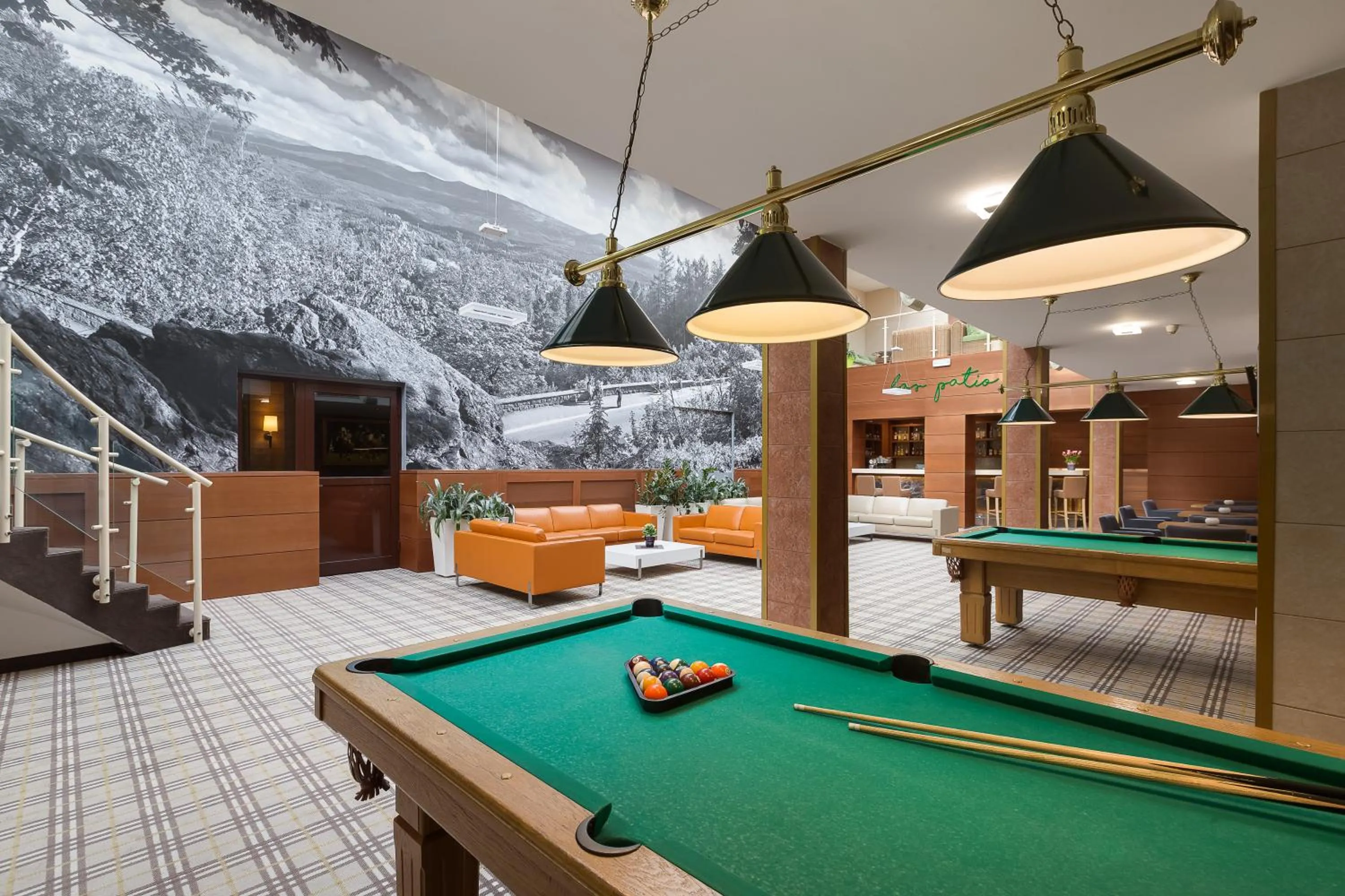 Patio in Interferie Sport Hotel Bornit