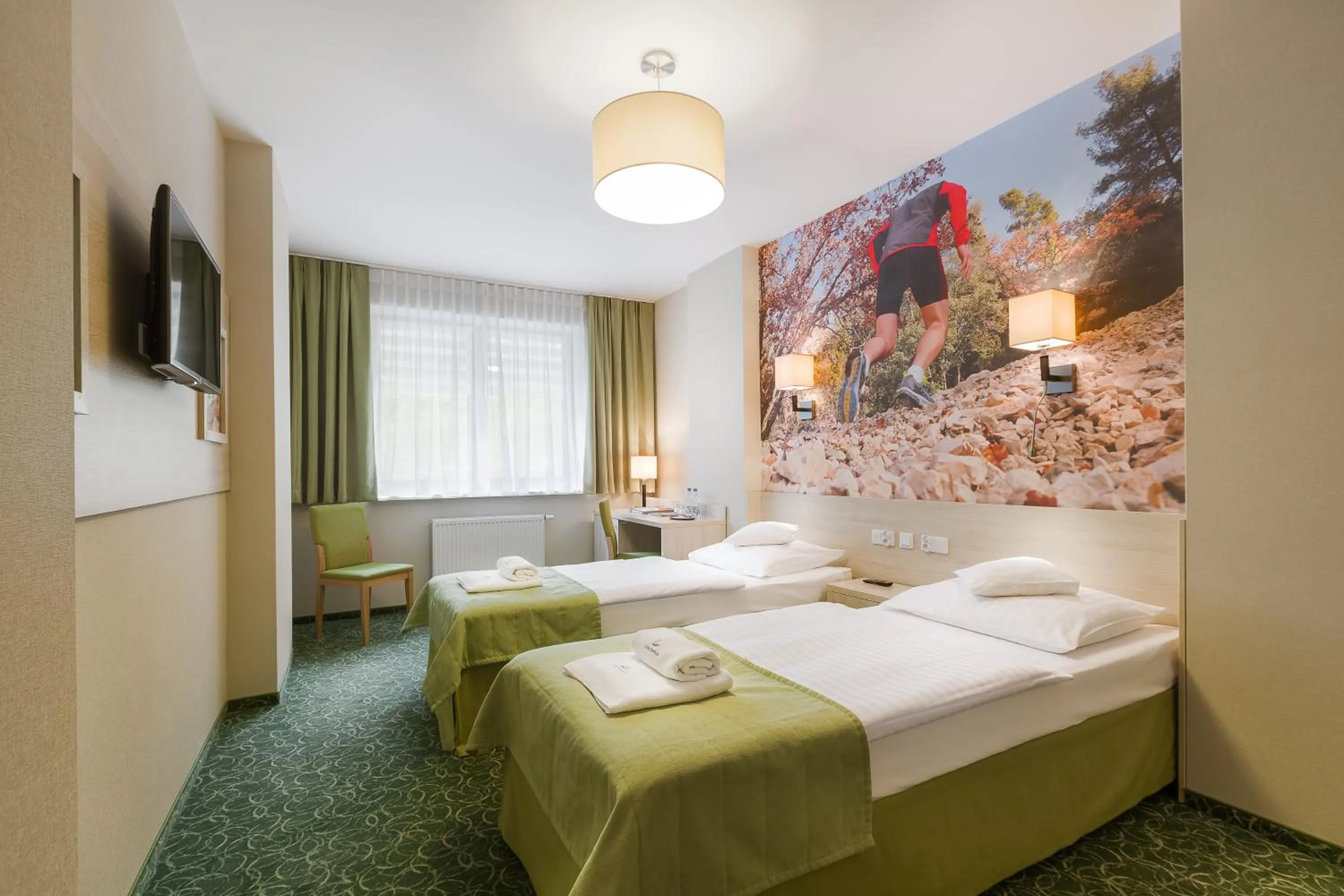 Bed in Interferie Sport Hotel Bornit