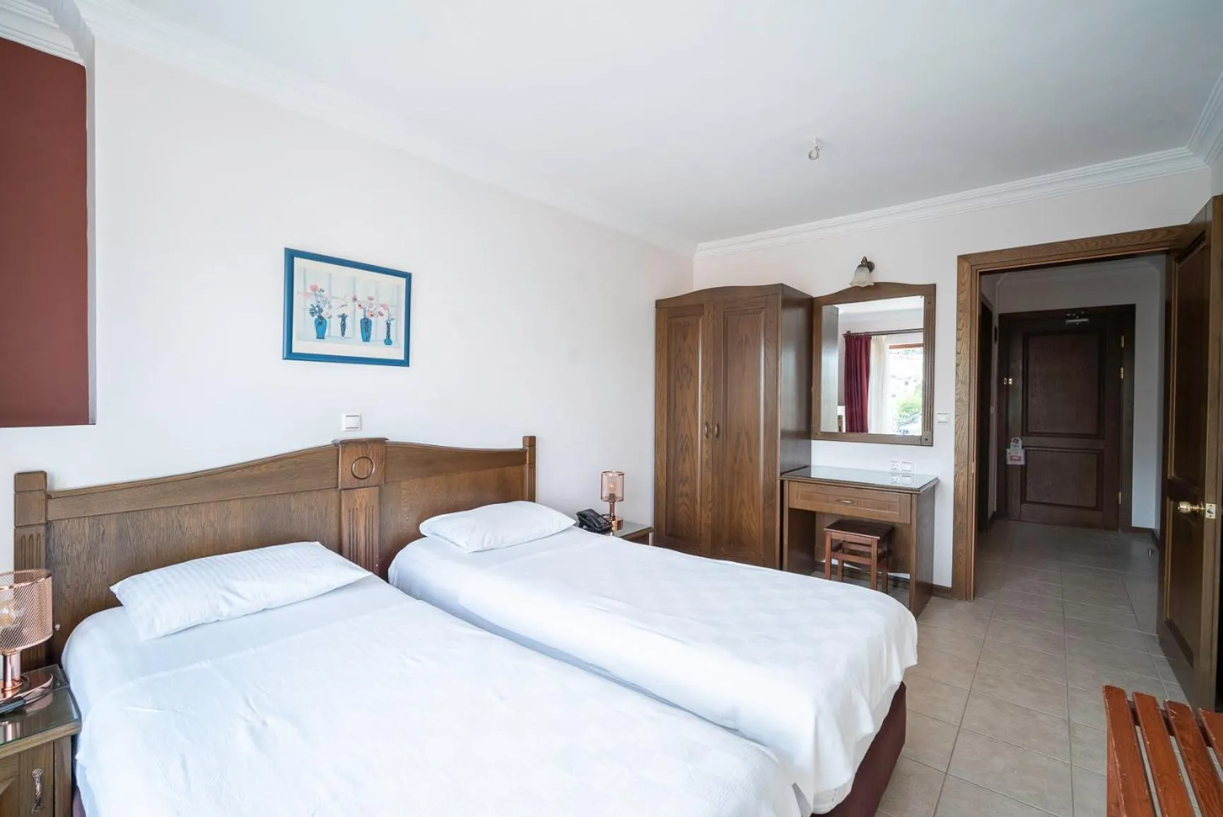 Bed in Fora Apart Hotel