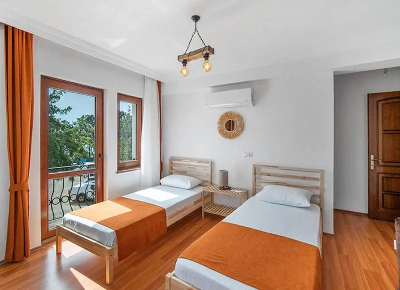 Bed in Fora Apart Hotel