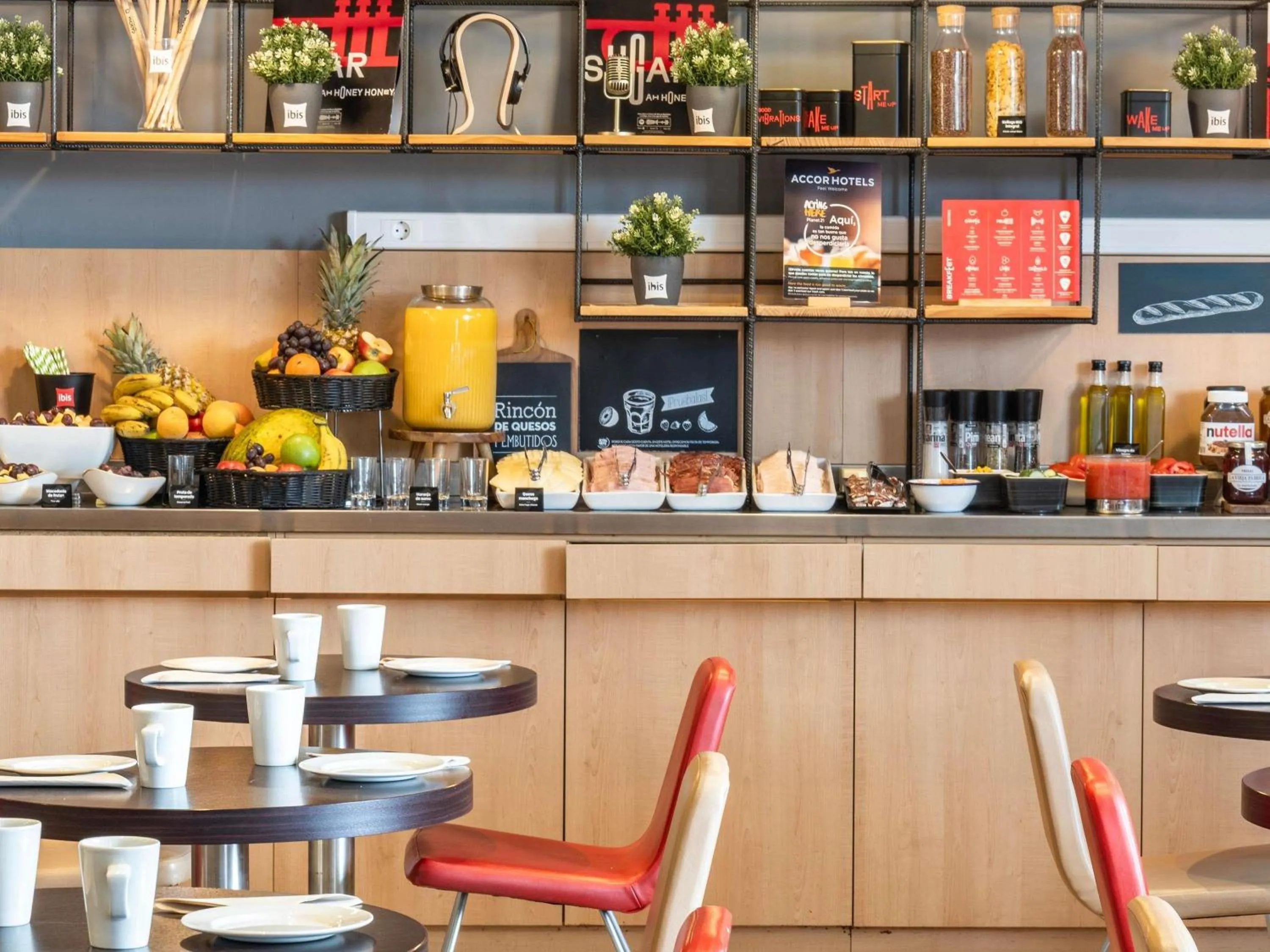 Breakfast in Ibis Barcelona Meridiana