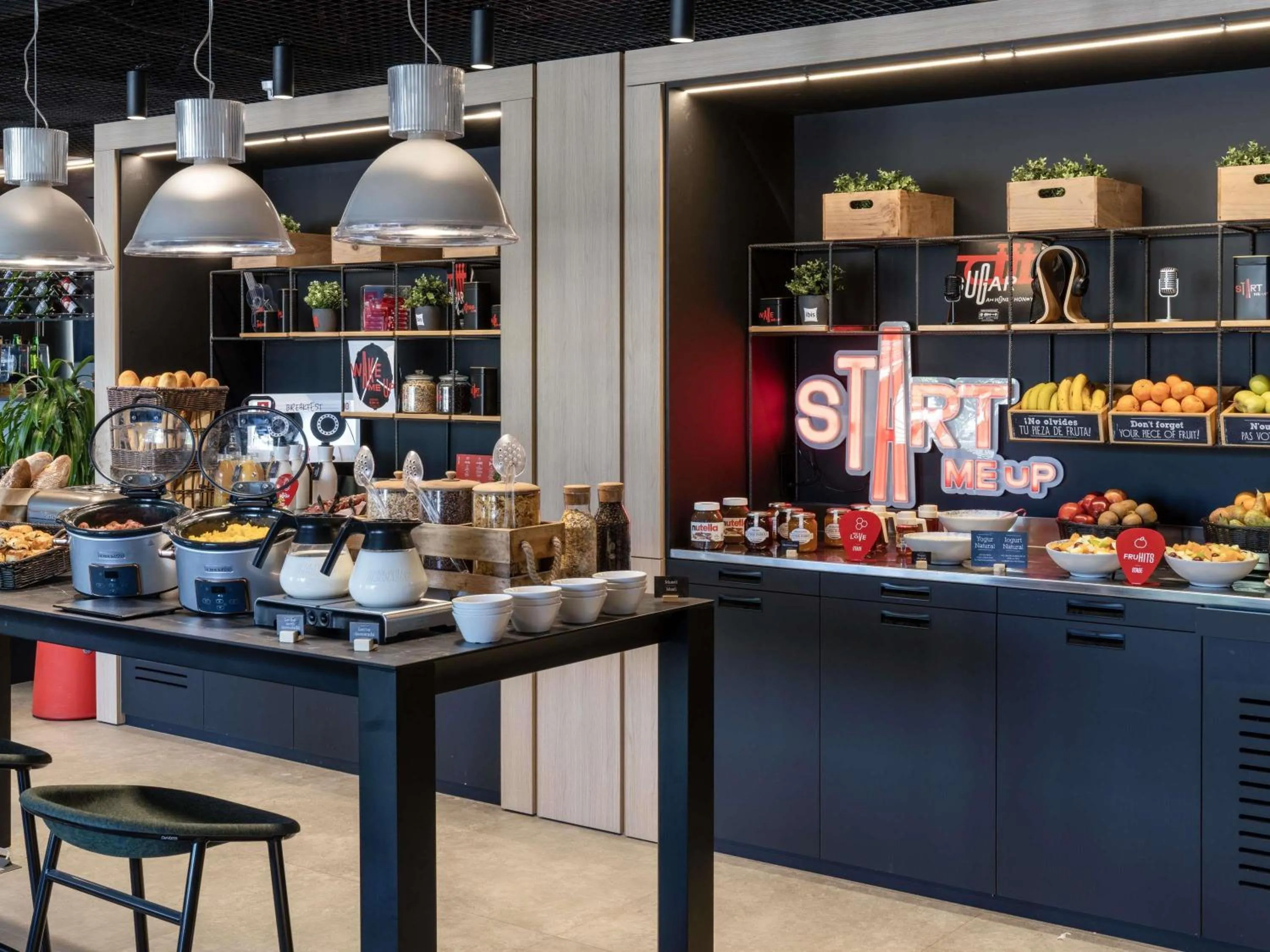 Breakfast in Ibis Barcelona Aeropuerto Viladecans