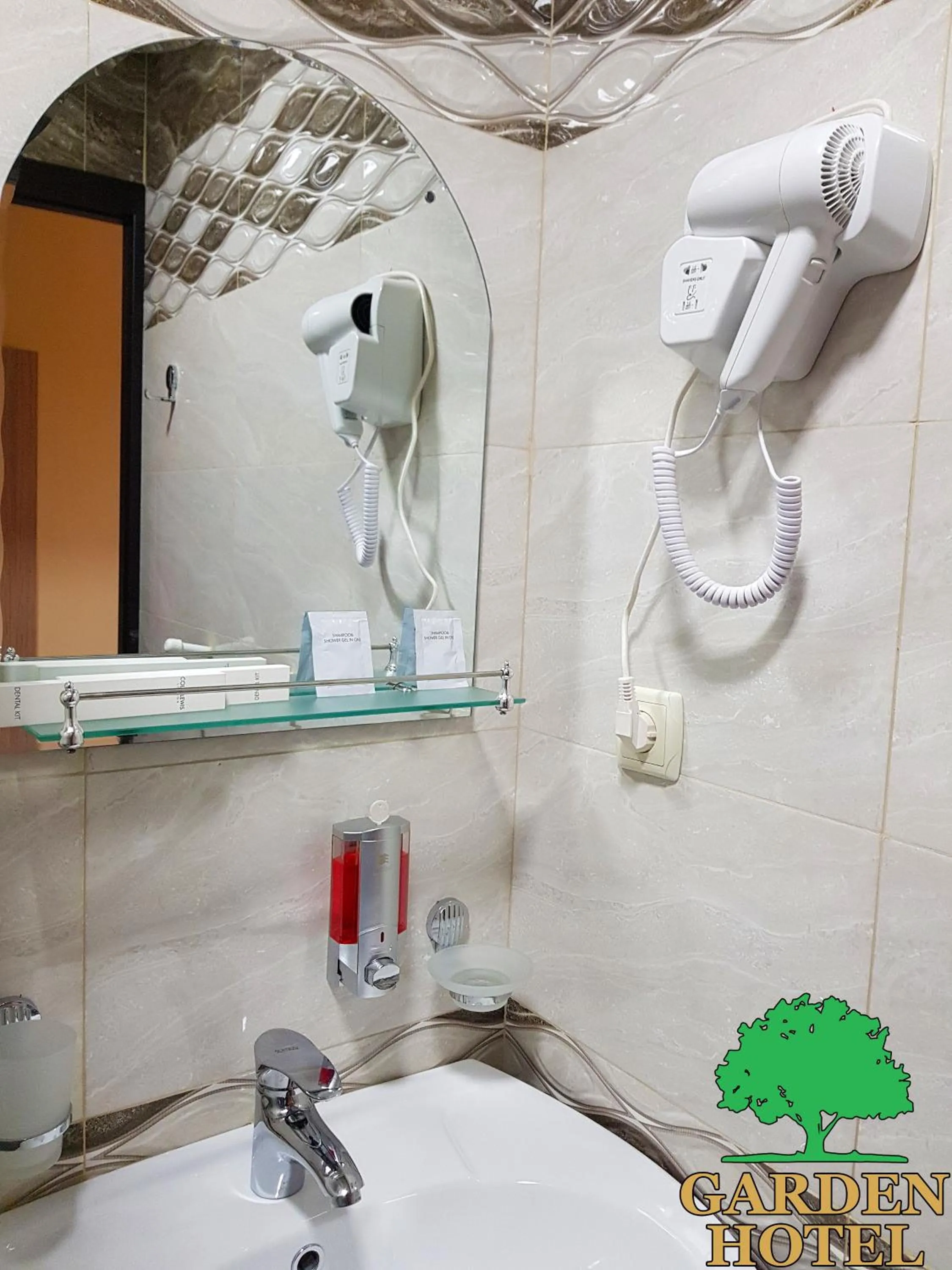 Bathroom in Garden Hotel