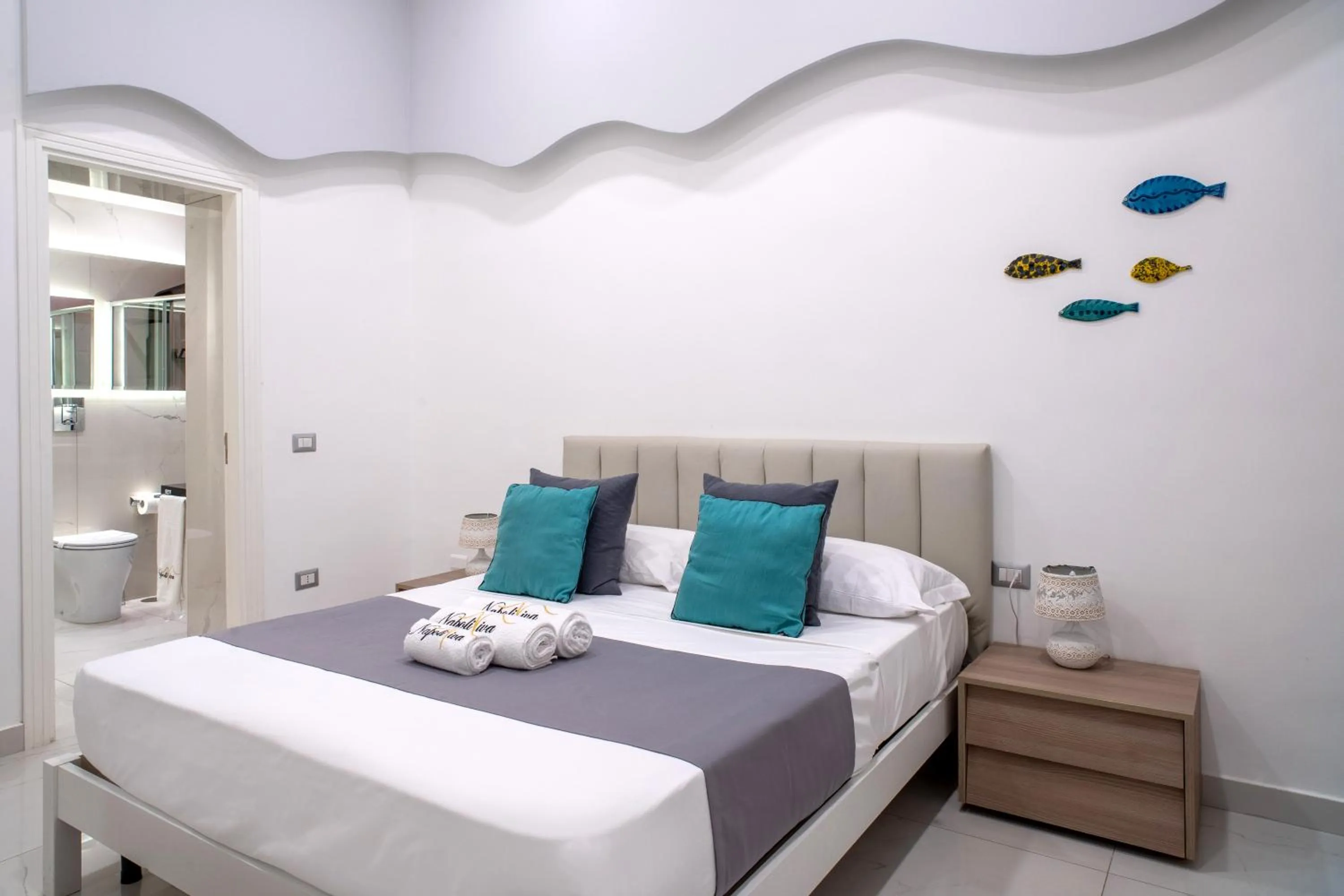 Bed in Napoliviva Bovio