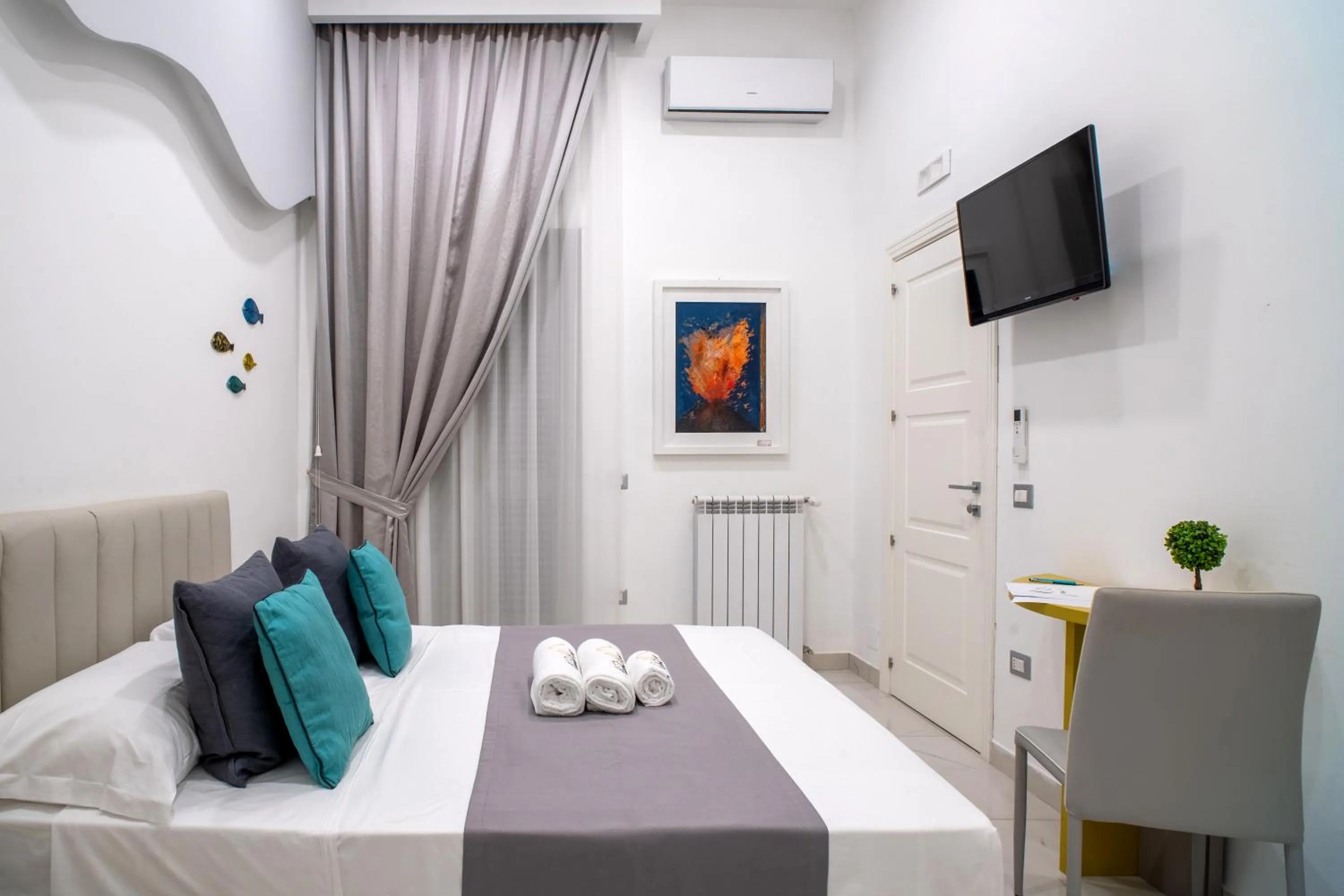 Bed in Napoliviva Bovio