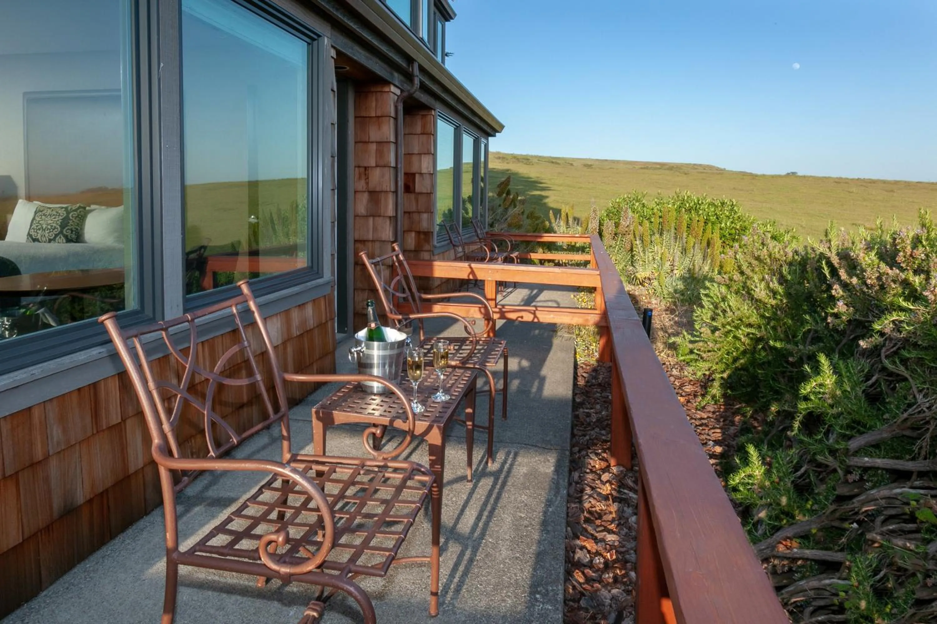 Patio in The Inn at the Tides