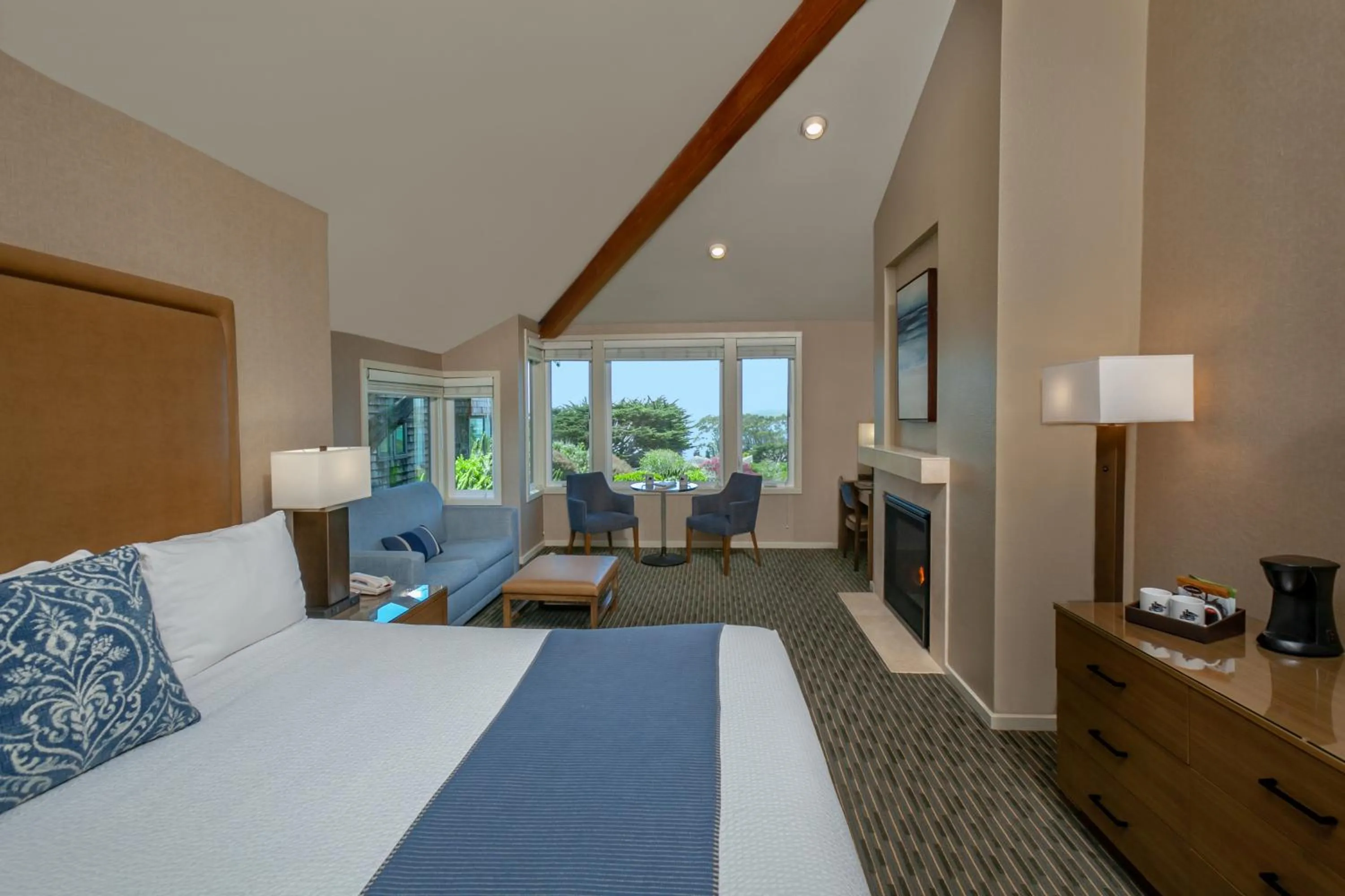 Bed in The Inn at the Tides