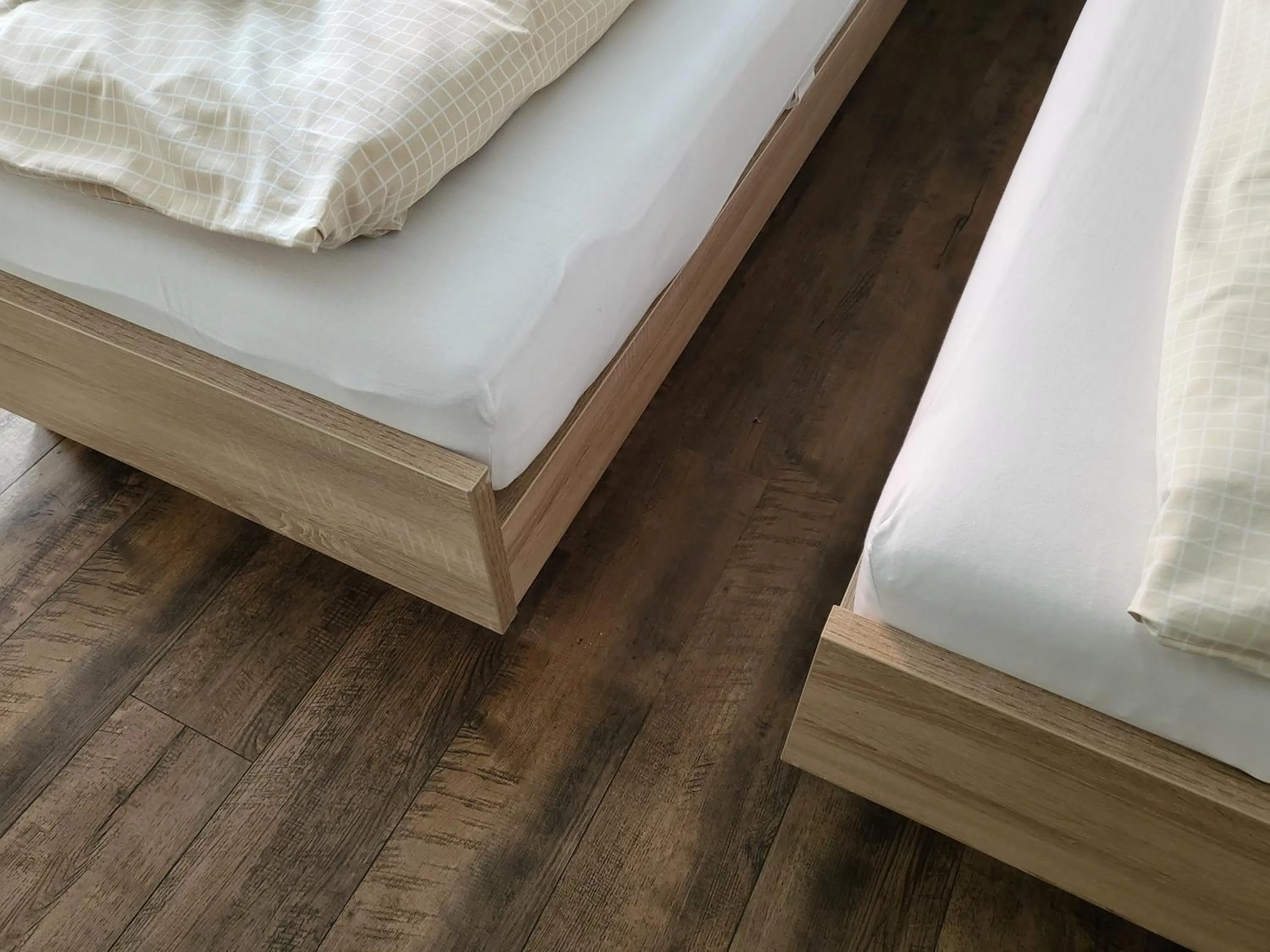 Bed in Hotel Pension Am Hafen