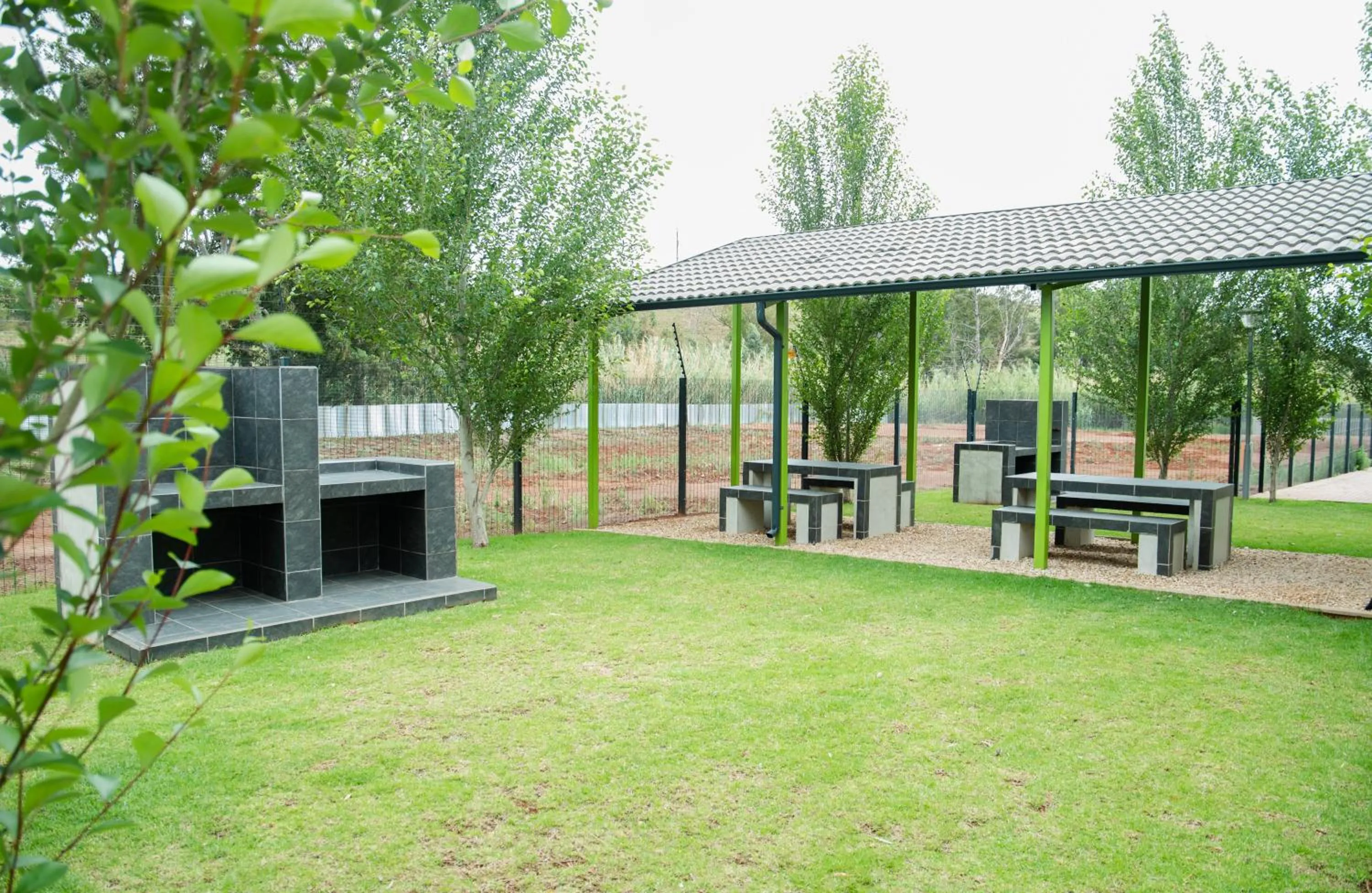 Garden view in 3 Lux Suites