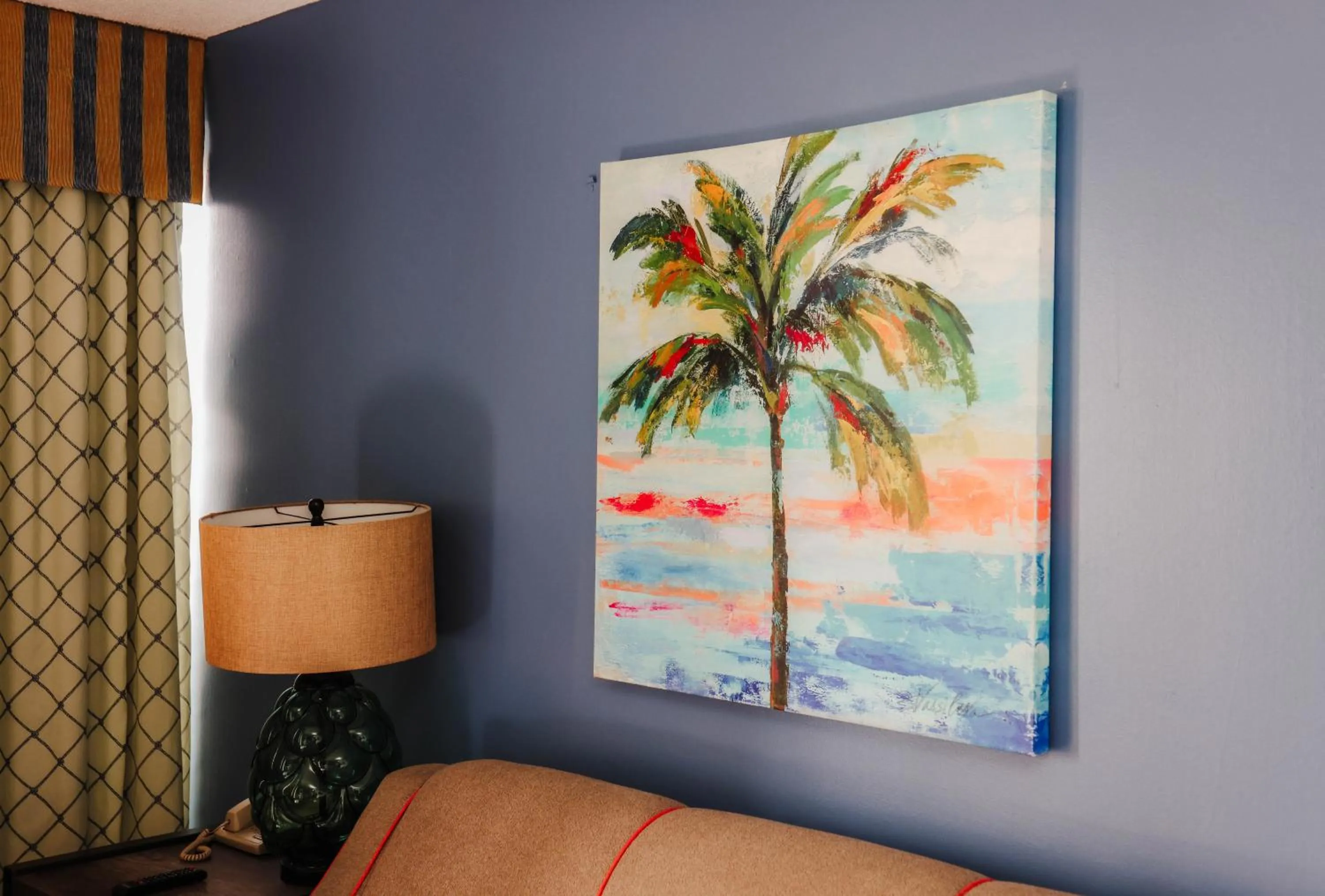 Living room in Ocean Club Resort Myrtle Beach a Ramada by Wyndham