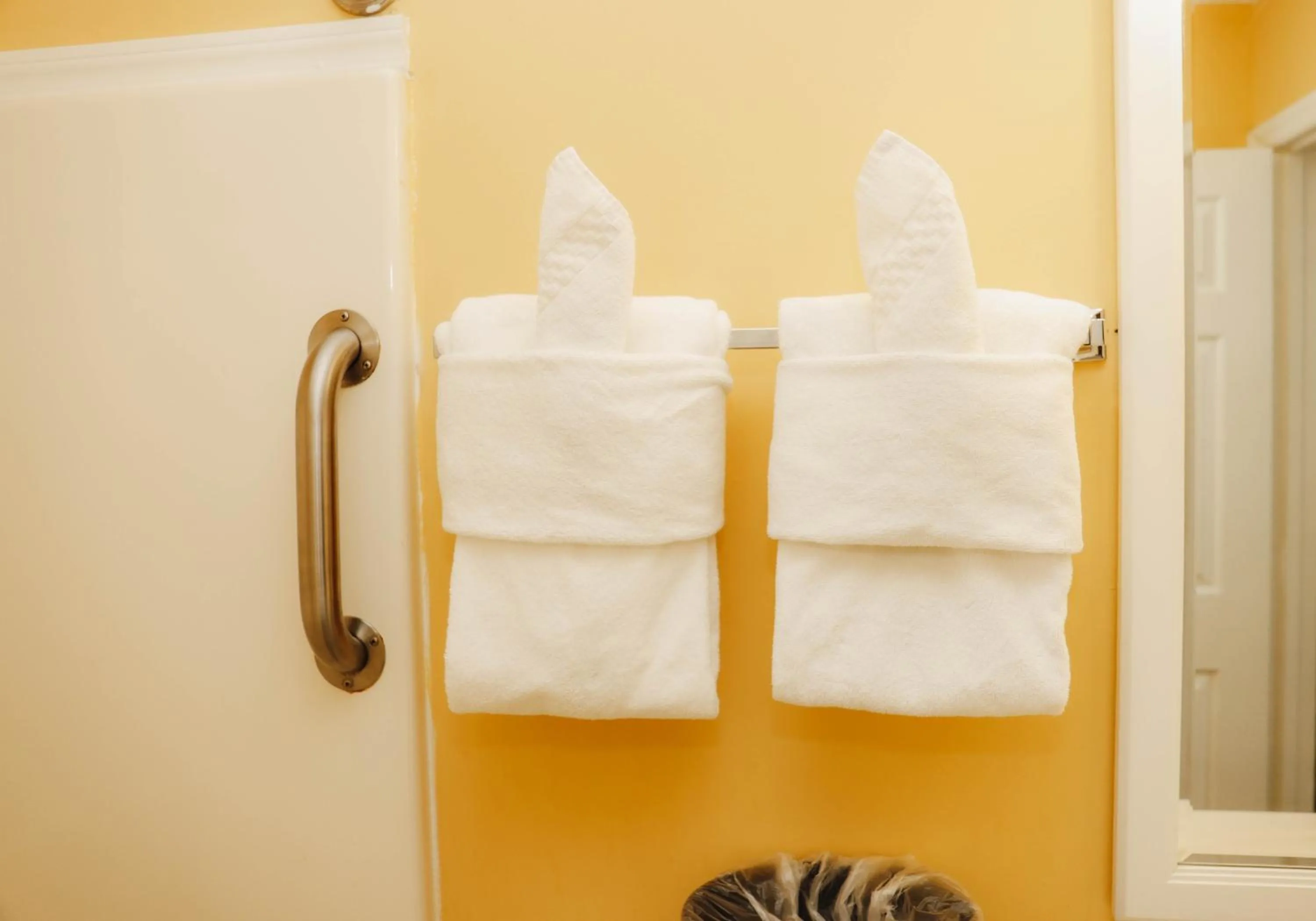 Bathroom in Ocean Club Resort Myrtle Beach a Ramada by Wyndham