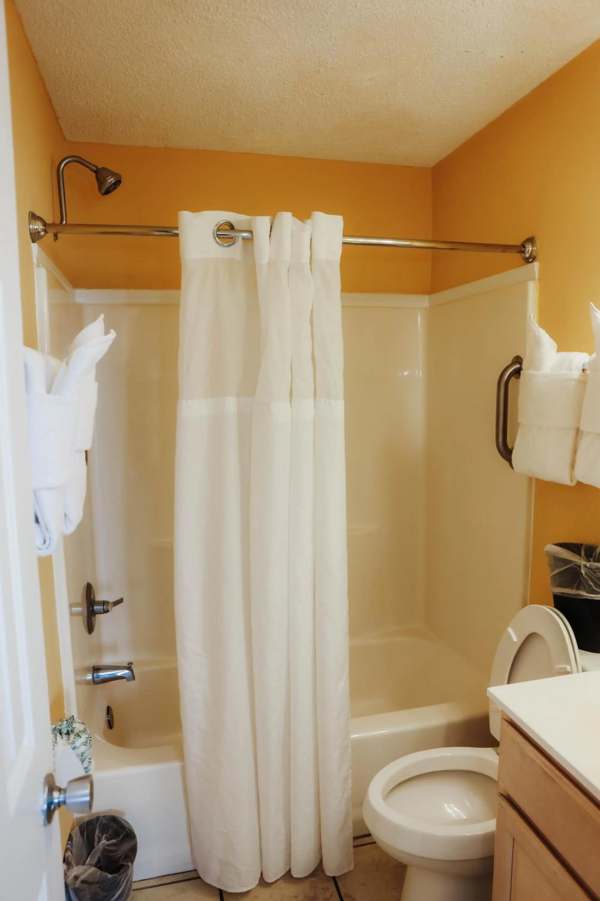 Bathroom in Ocean Club Resort Myrtle Beach a Ramada by Wyndham