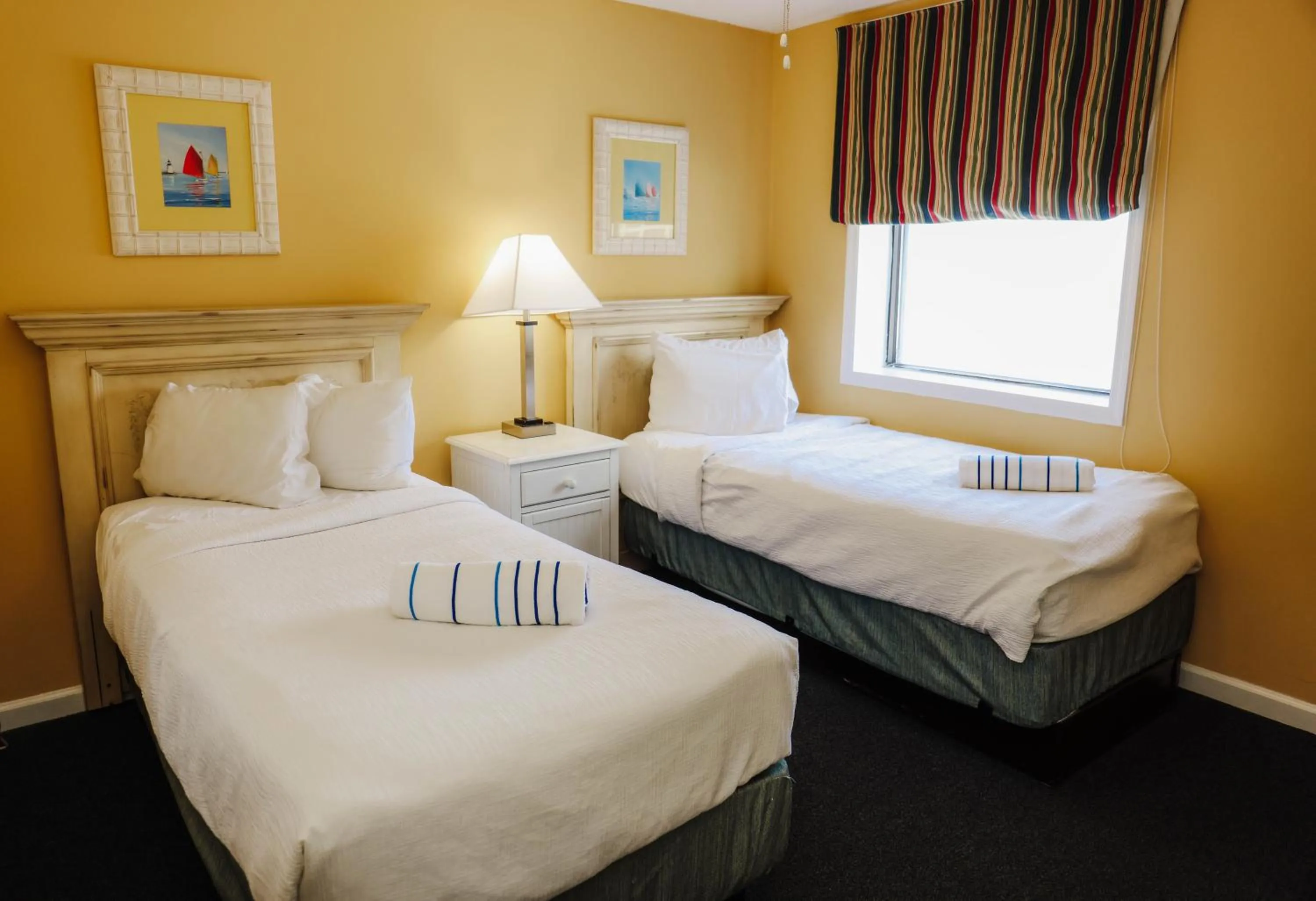 Bed in Ocean Club Resort Myrtle Beach a Ramada by Wyndham