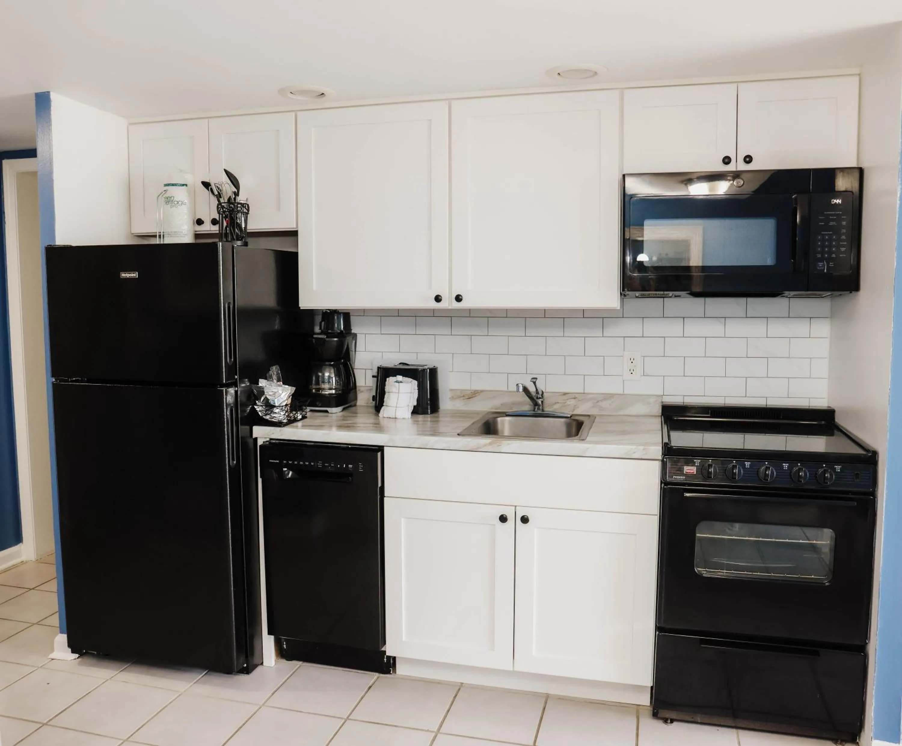 kitchen in Ocean Club Resort Myrtle Beach a Ramada by Wyndham