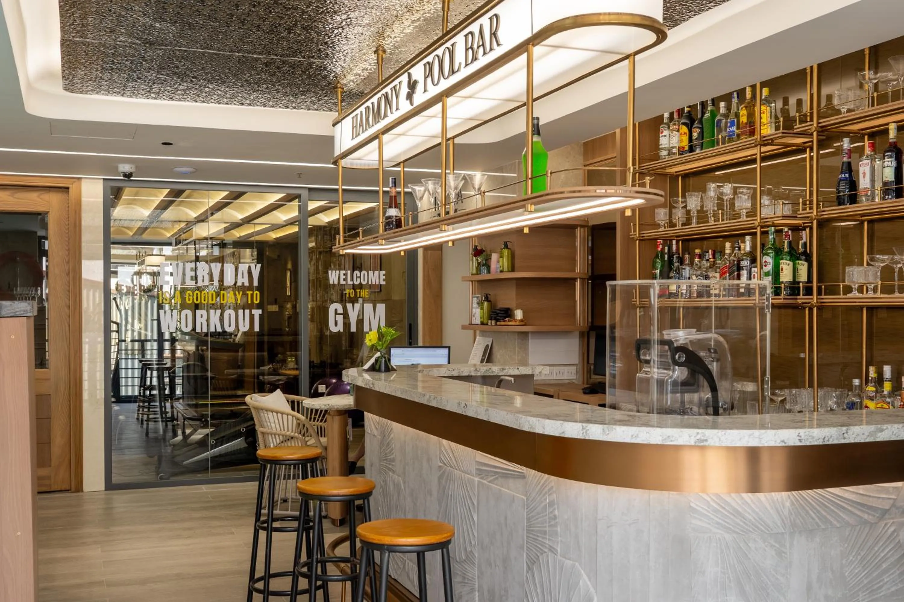 Lounge or bar in Harmony Saigon Hotel & Spa