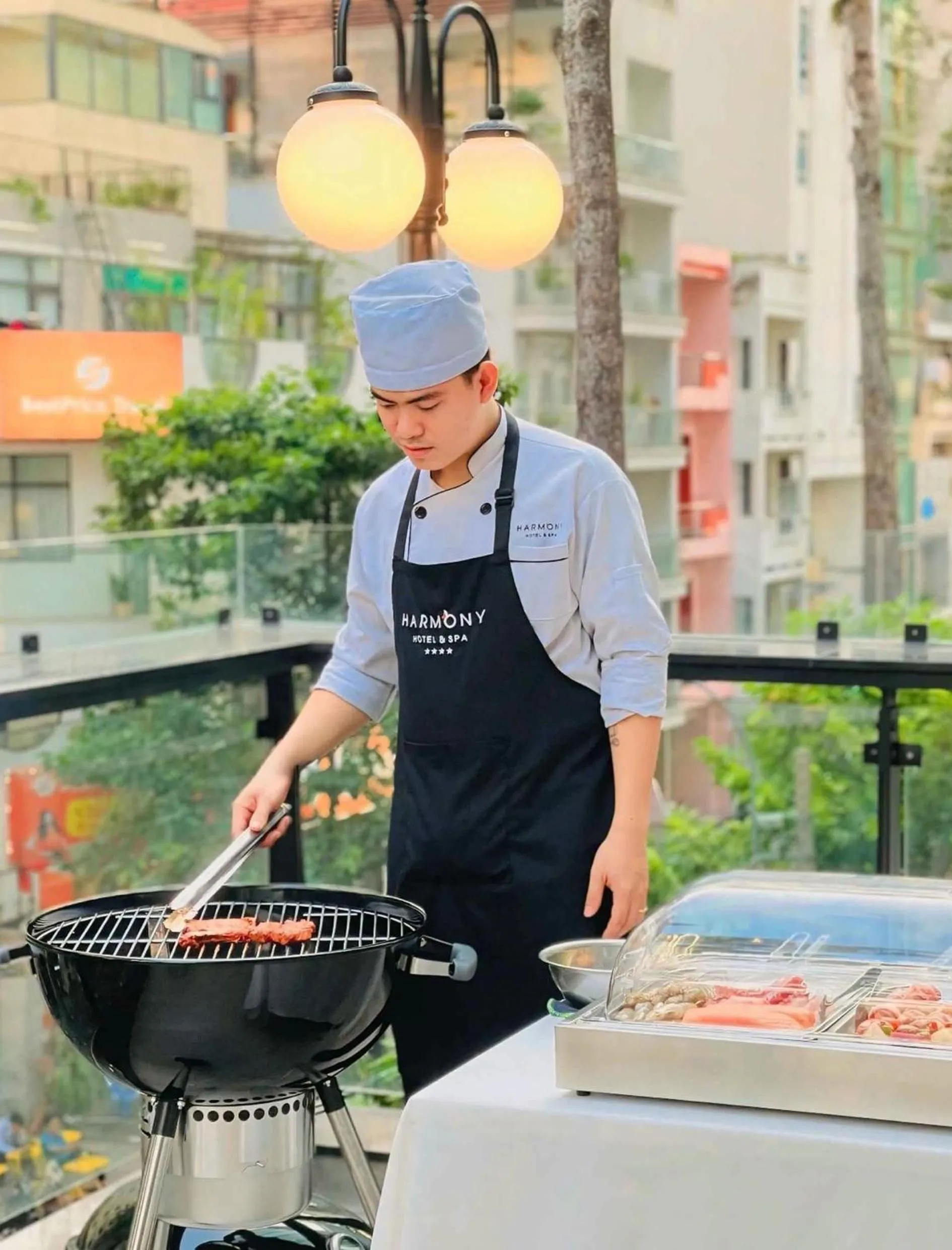 Dining area in Harmony Saigon Hotel & Spa