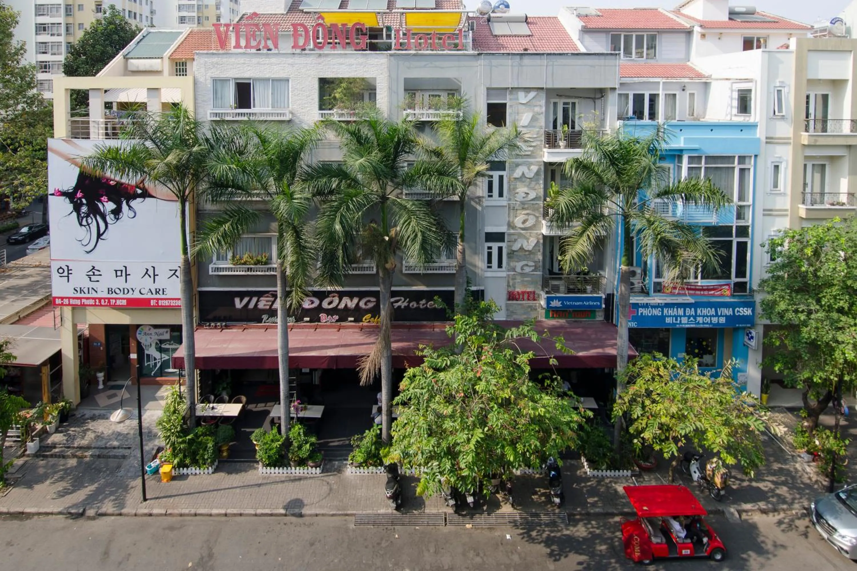 Bird's eye view in Vien Dong District 7 Phu My Hung