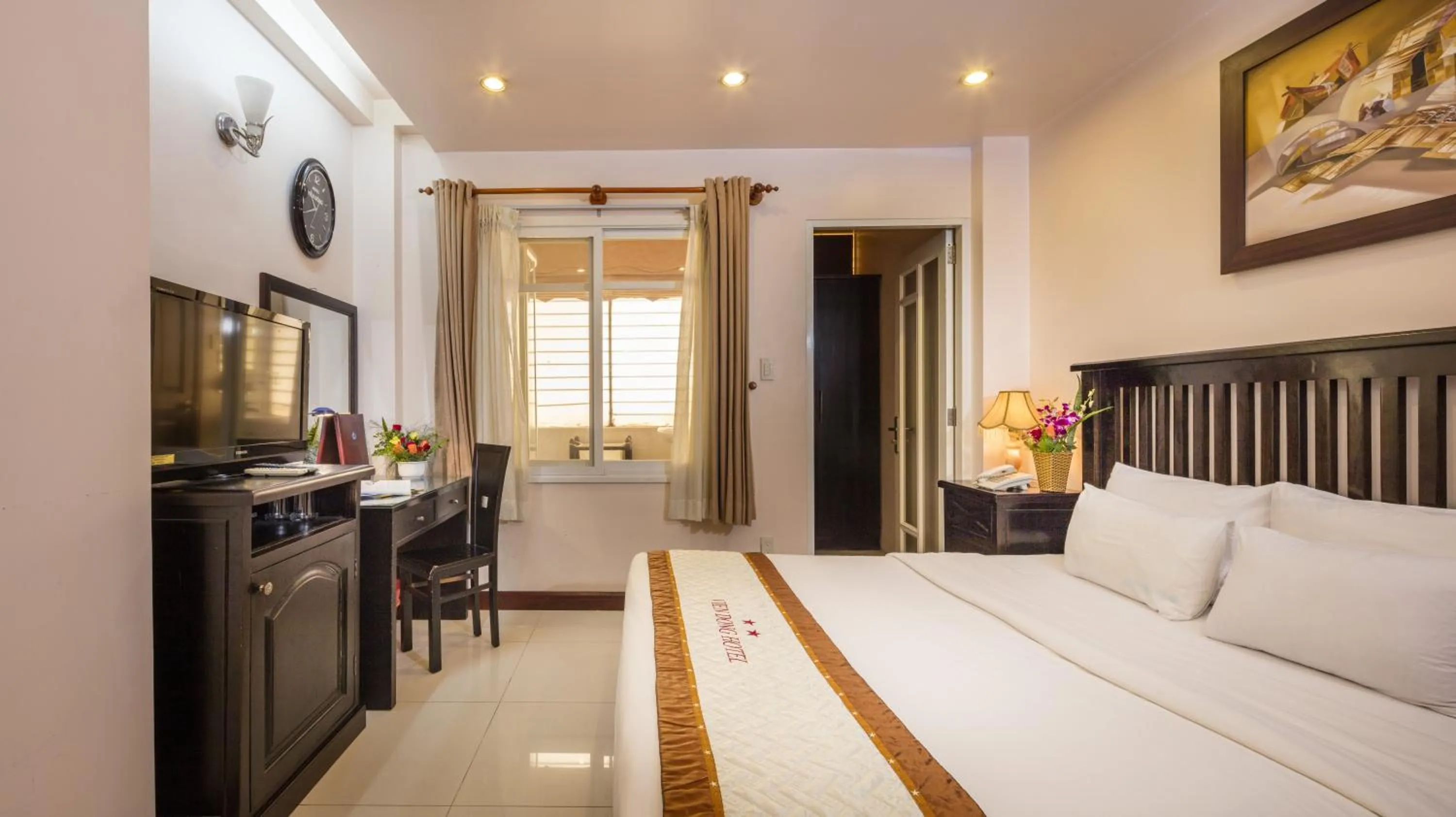 Bedroom, Bed in Vien Dong District 7 Phu My Hung