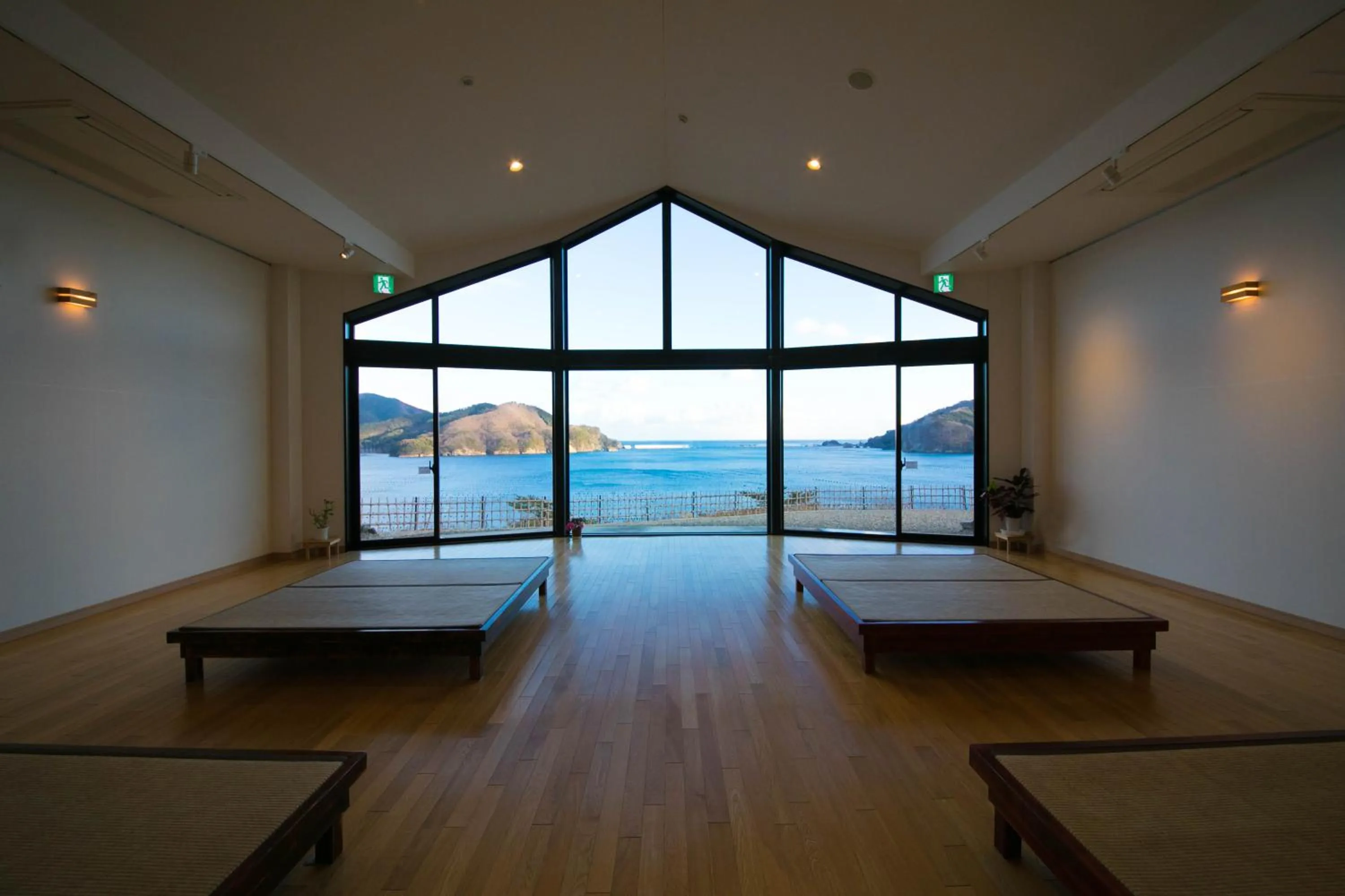 Lobby or reception in Ofunato Onsen