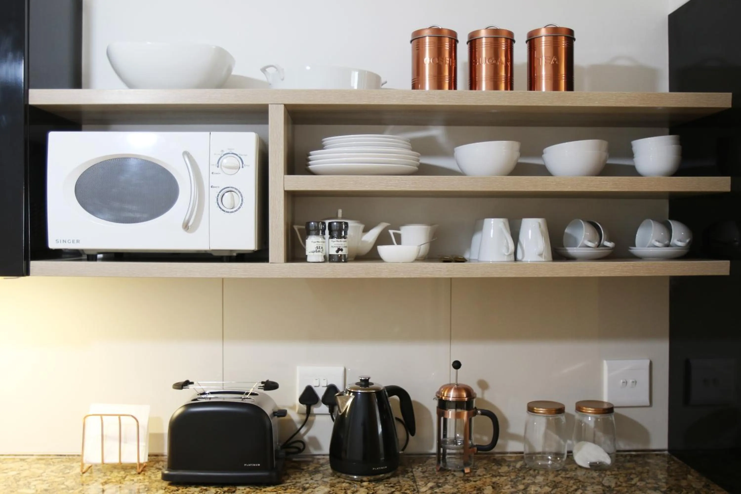 Coffee/tea facilities in 205 New Cumberland