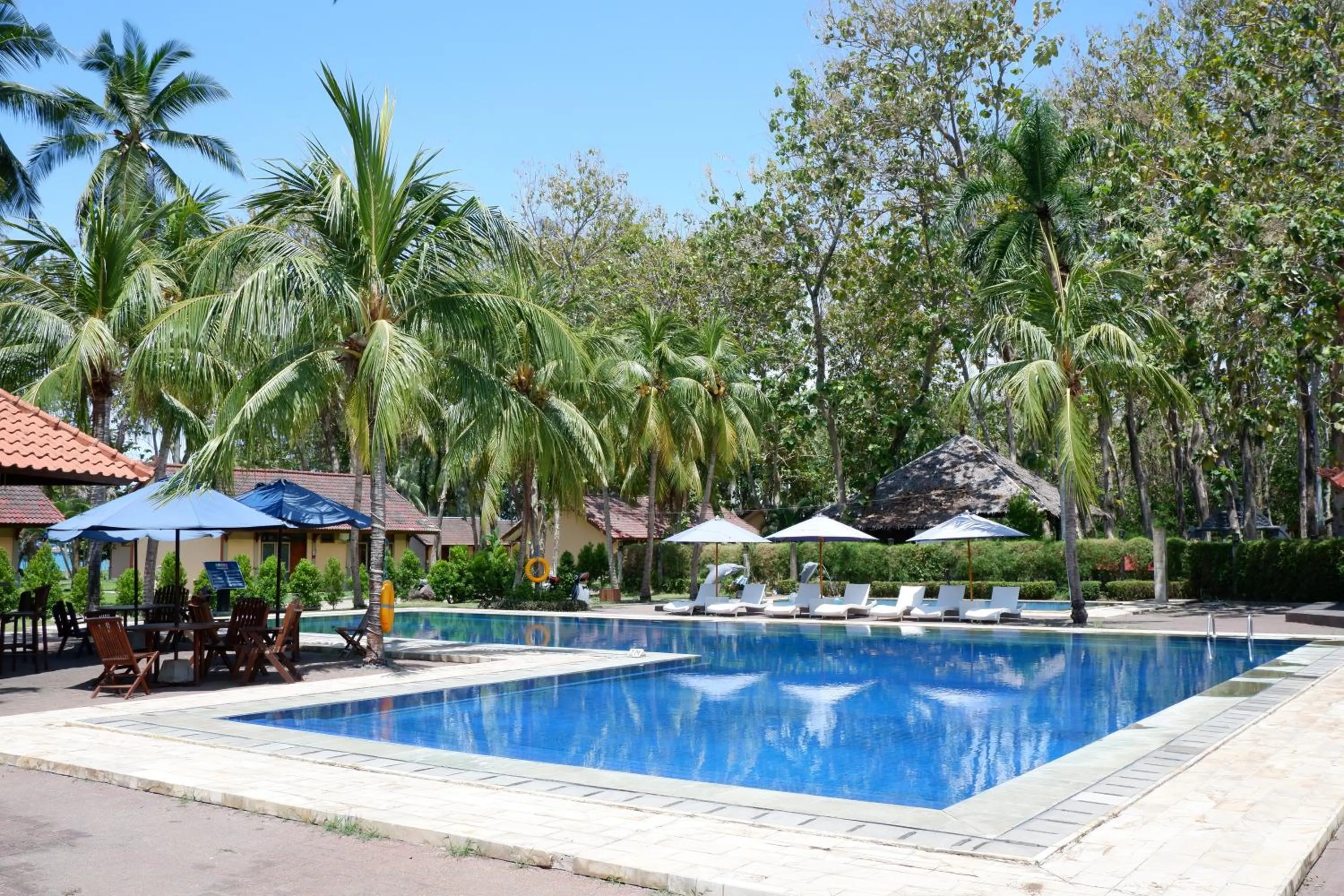 Swimming pool in Sanghyang Indah Spa Resort